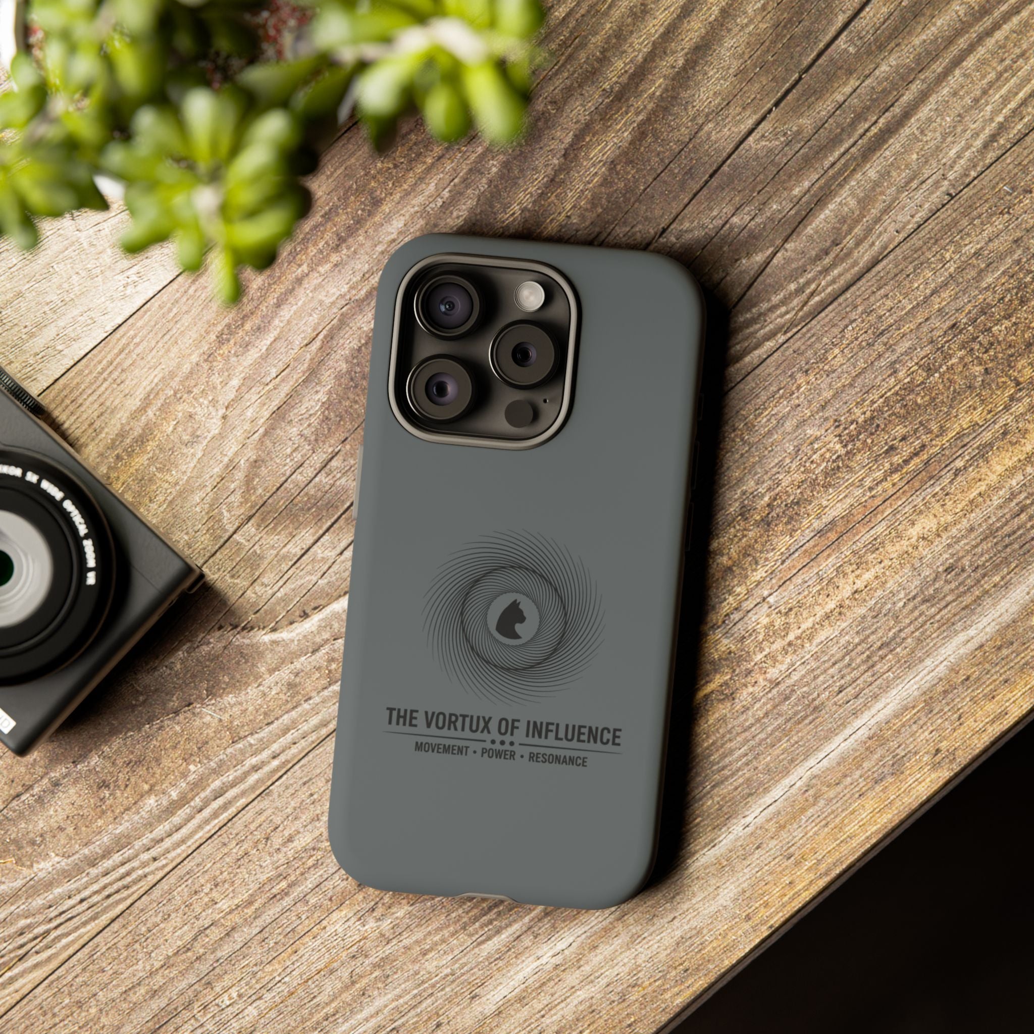 The Vortex of Influence – Matte Phone Case | The CatFather Power Line