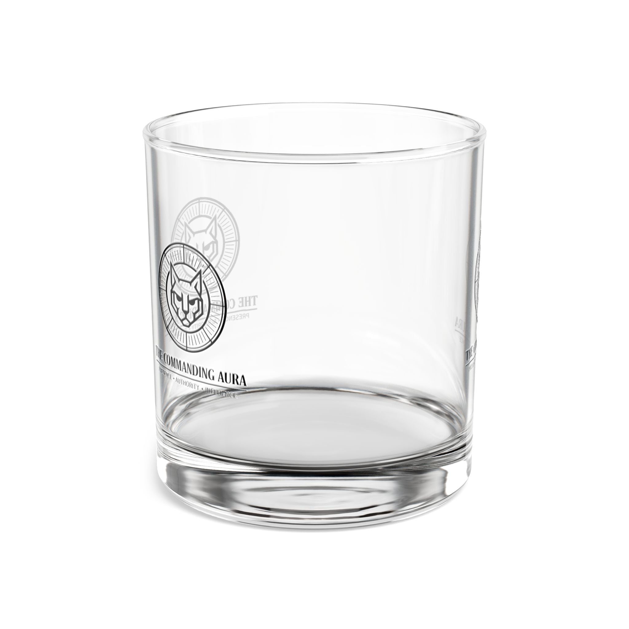 The Commanding Aura – Whiskey Rocks Glass | The CatFather Collection