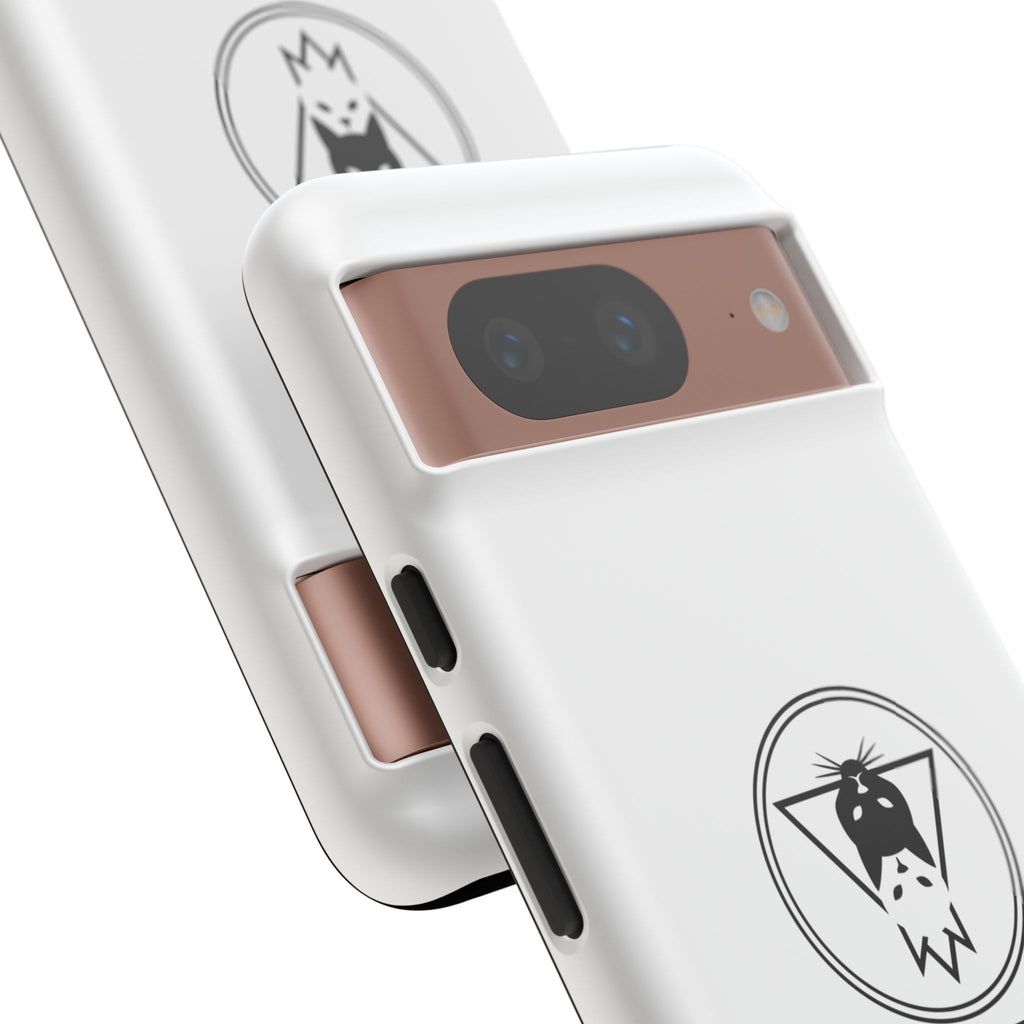 The Reflected Feline Nexus – Luxury Phone Case | The CatFather Collection