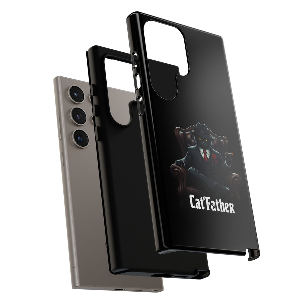 The CatFather Throne Case – Luxury Mafia Edition | Cinematic Power in Your Palm