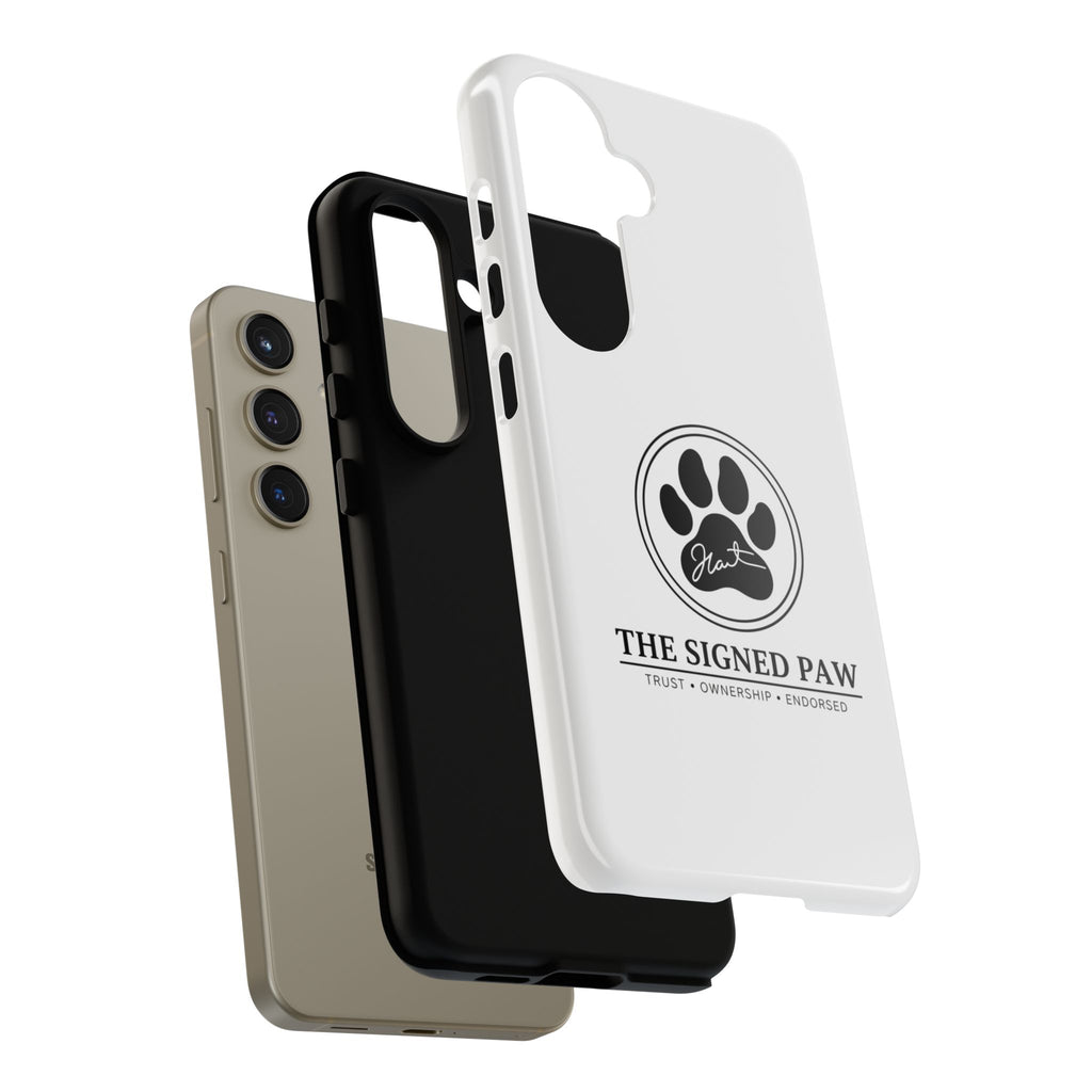 The Signed Paw – Premium Phone Case | CatFather Universe | Luxury Protective Cover