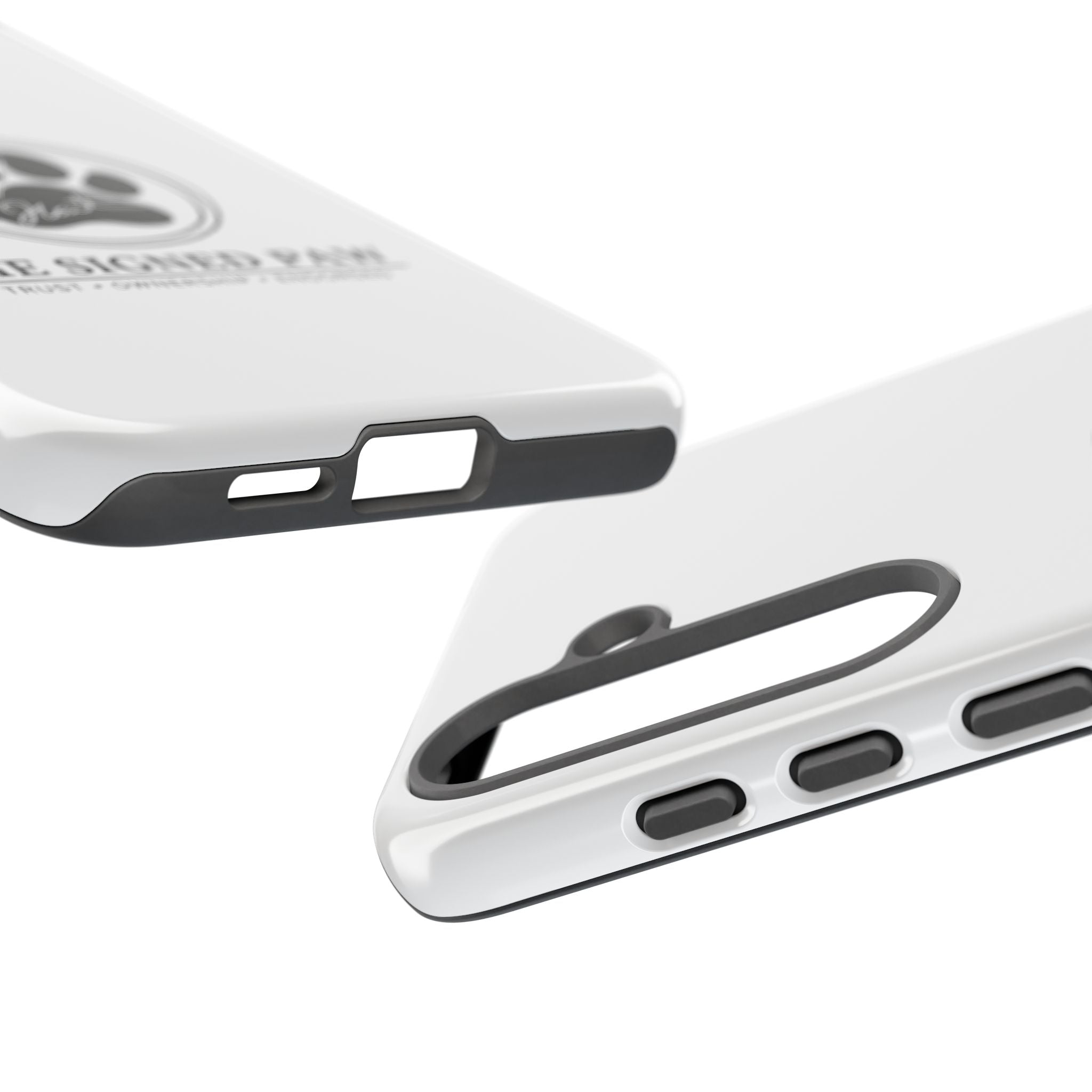 The Signed Paw – Premium Phone Case | CatFather Universe | Luxury Protective Cover