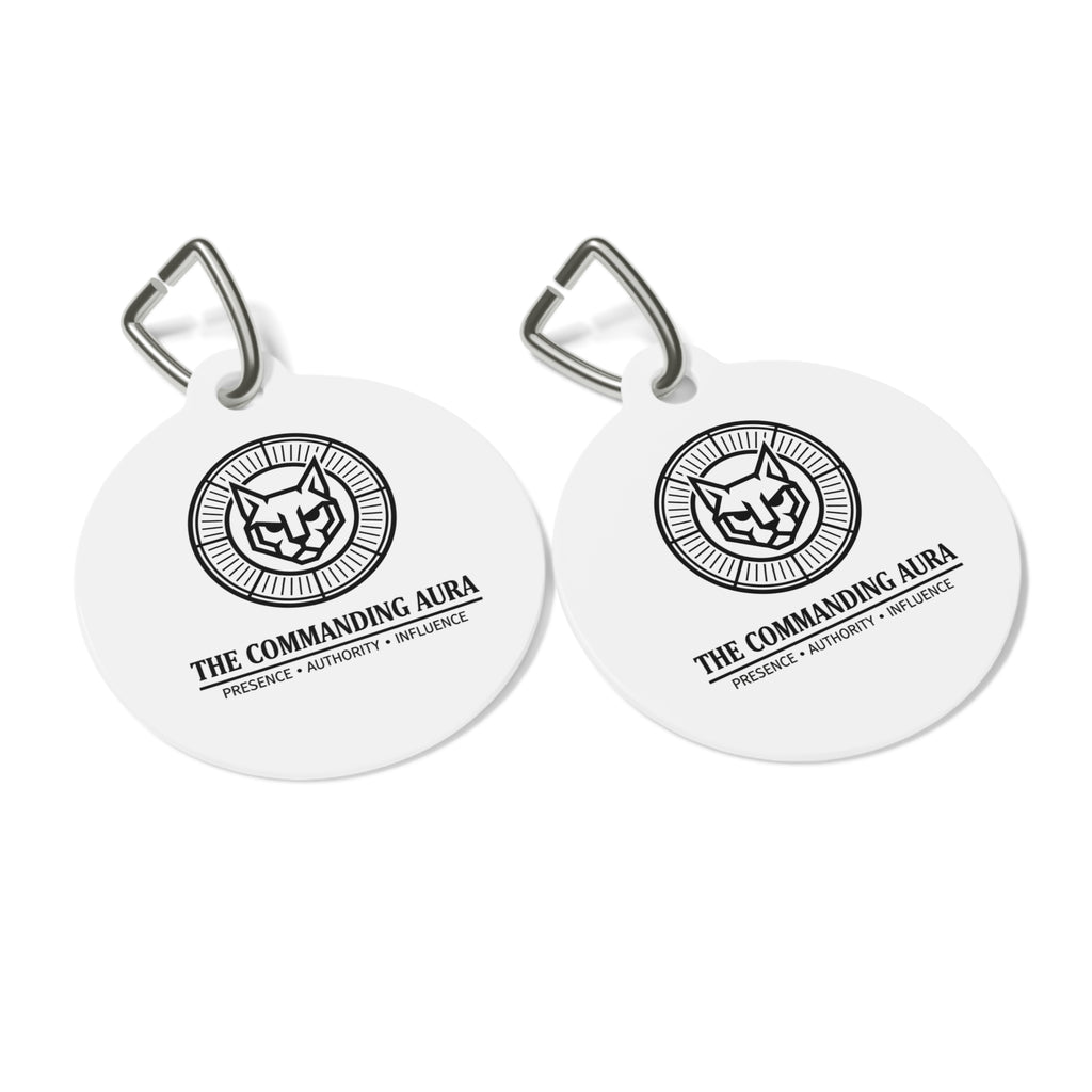 The CatFather™ “The Commanding Aura” Pet Tag — Presence. Authority. Influence.