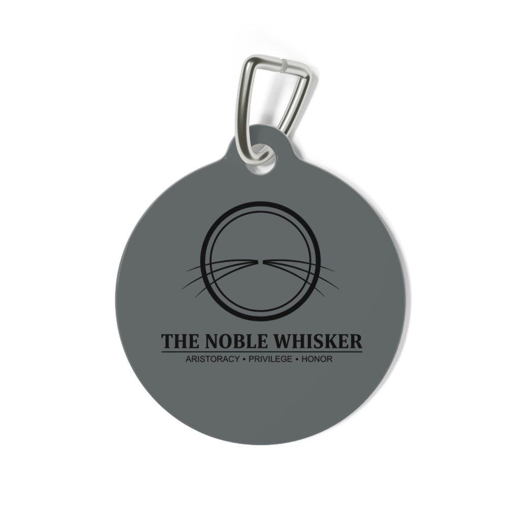 The CatFather™ “The Noble Whisker” Pet Tag — Aristocracy. Elegance. Honor.
