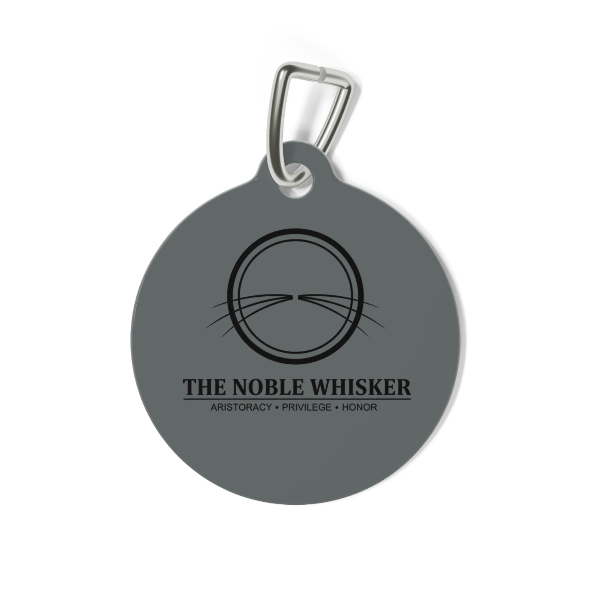 The CatFather™ “The Noble Whisker” Pet Tag — Aristocracy. Elegance. Honor.
