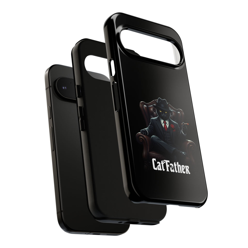 The CatFather Throne Case – Luxury Mafia Edition | Cinematic Power in Your Palm