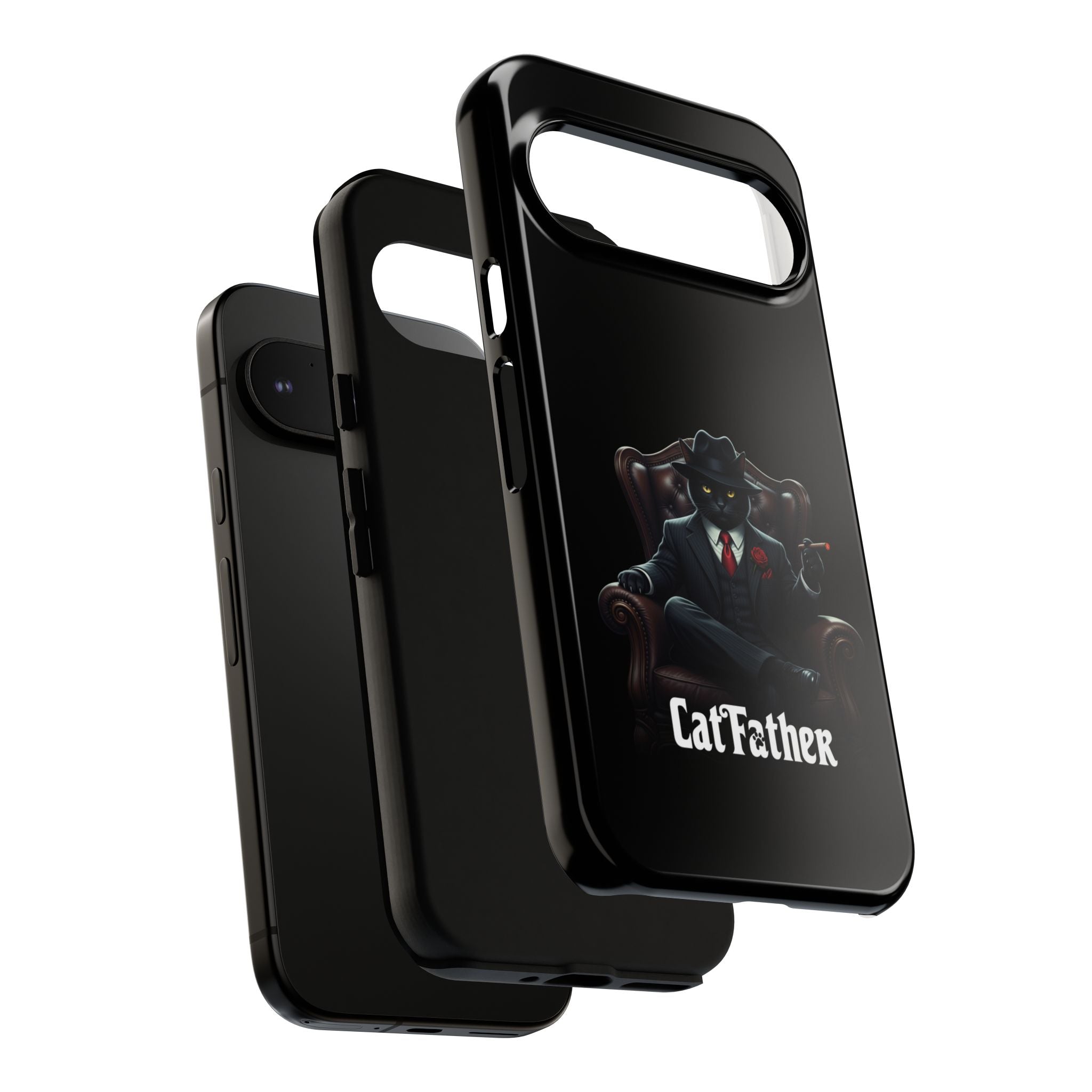 The CatFather Throne Case – Luxury Mafia Edition | Cinematic Power in Your Palm