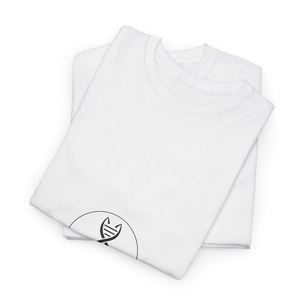 The Feline Heliex – DNA of Legacy Unisex Heavy Cotton Tee | The CatFather Genetic Division