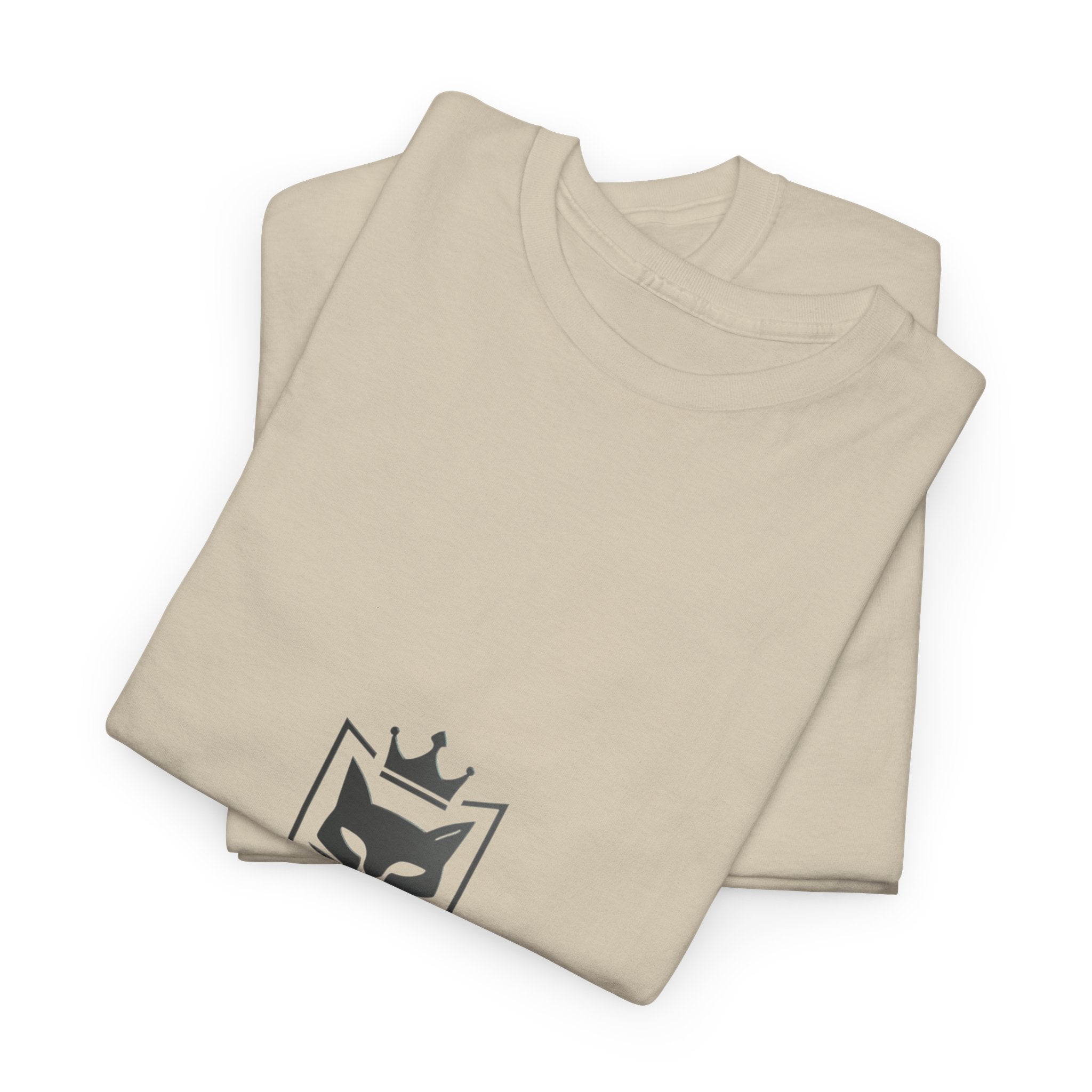 The CatFather — Minimal Crest Edition | Luxury Unisex T-Shirt, Cinematic Streetwear, Classic Mafia Cat Design