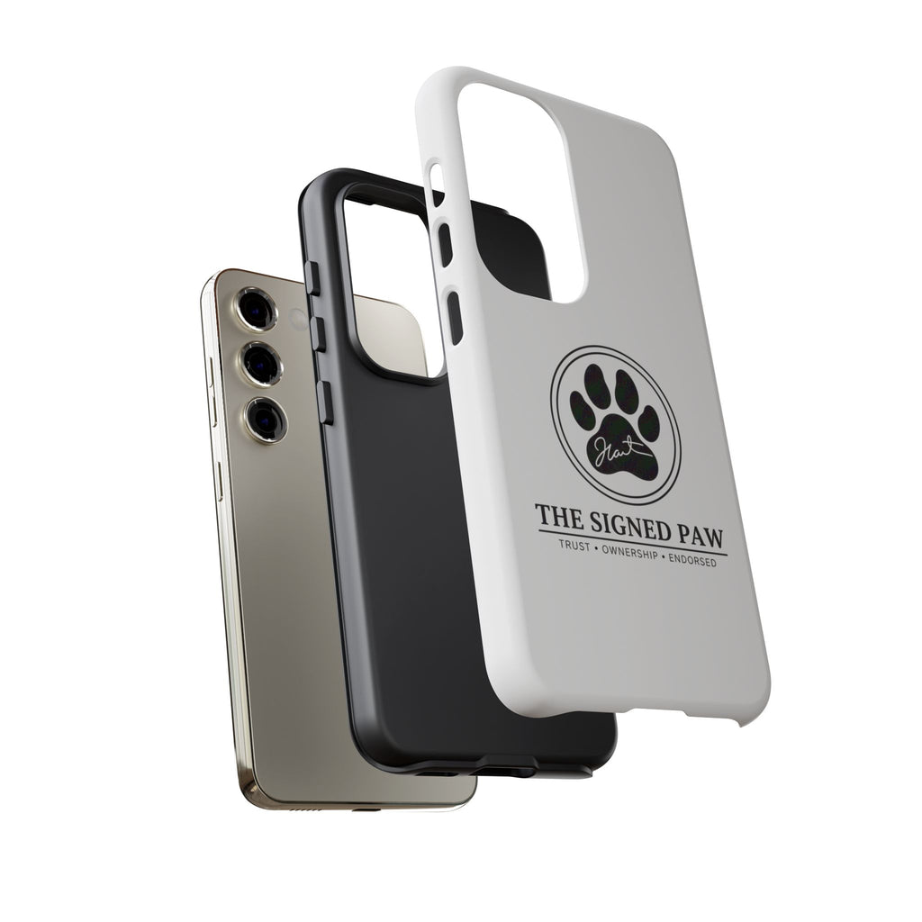 The Signed Paw – Premium Phone Case | CatFather Universe | Luxury Protective Cover