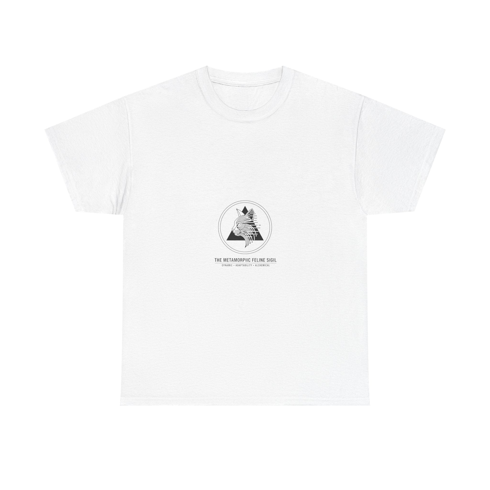 The Metamorphic Feline Soul – Evolutionary Legacy Unisex Heavy Cotton Tee | The CatFather Metamorphic Division