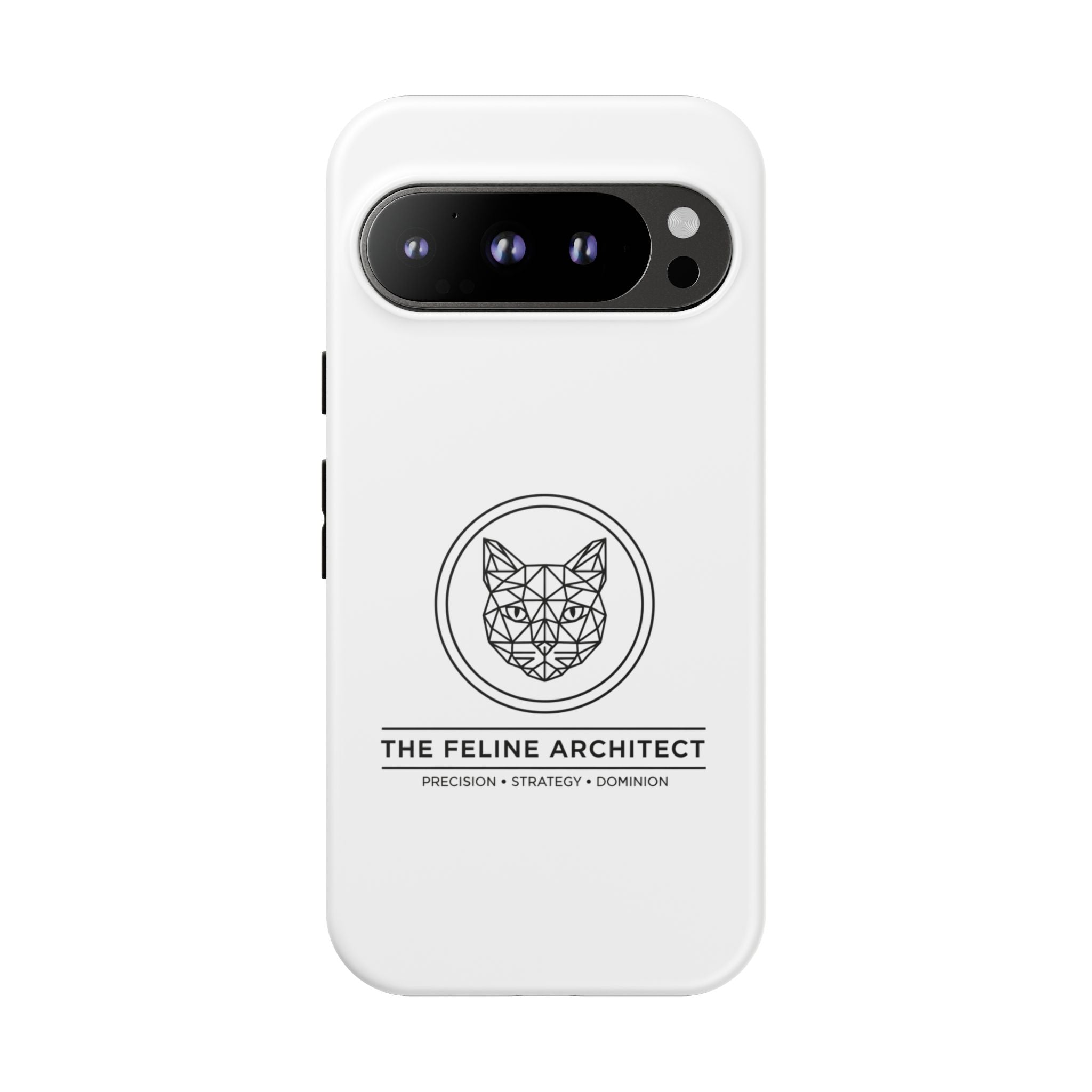 The Feline Architect Tough Case | CatFather Universe | Mastermind Edition