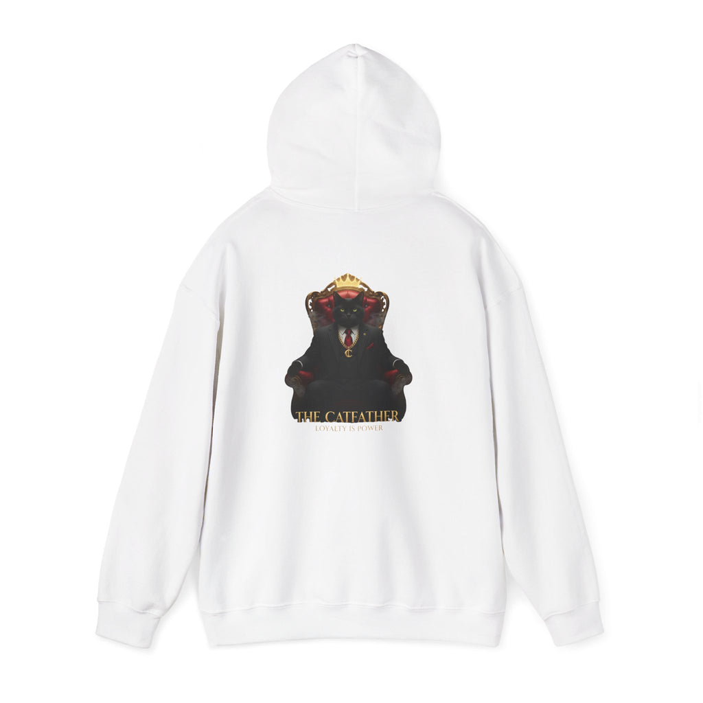 The CatFather Loyalty Edition Hoodie | Silent Power – Beige Mafia Classic