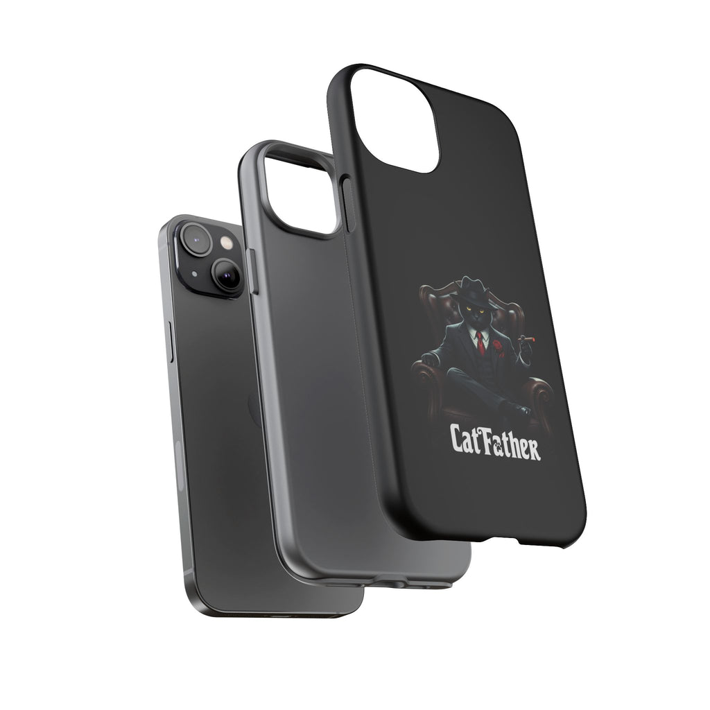The CatFather Throne Case – Luxury Mafia Edition | Cinematic Power in Your Palm