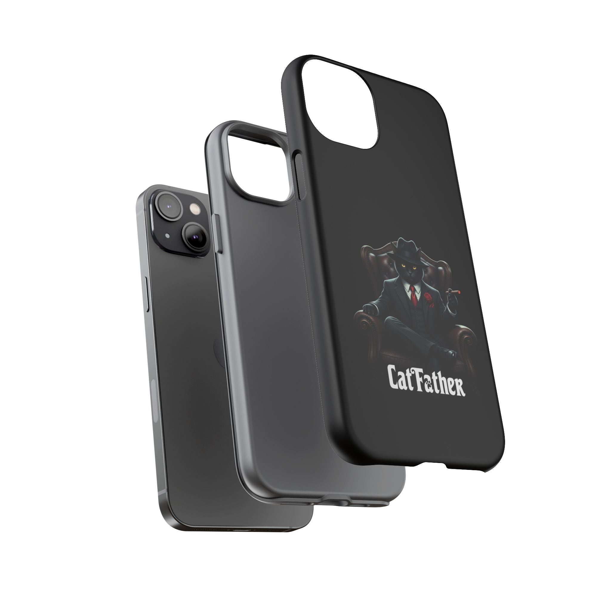 The CatFather Throne Case – Luxury Mafia Edition | Cinematic Power in Your Palm