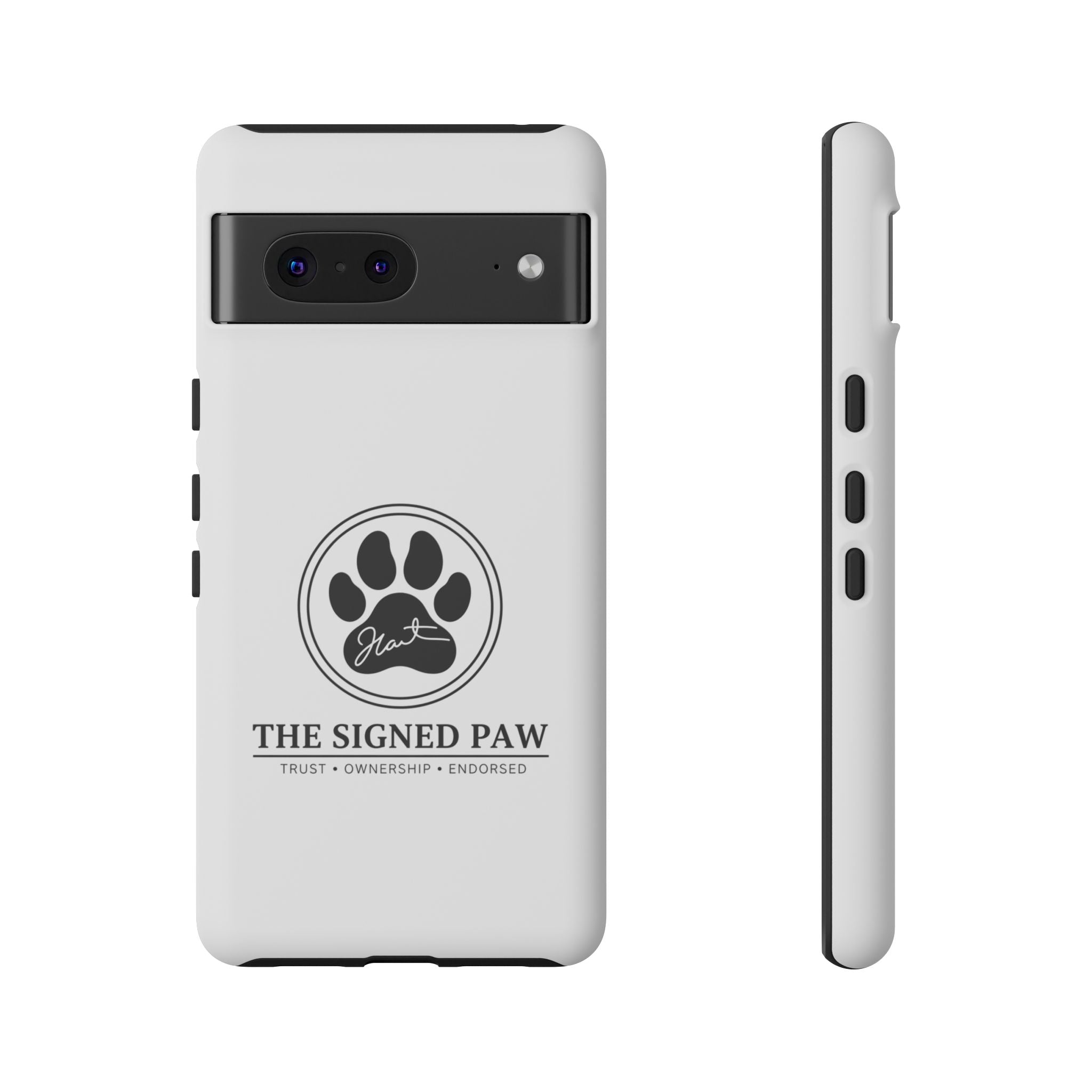 The Signed Paw – Premium Phone Case | CatFather Universe | Luxury Protective Cover