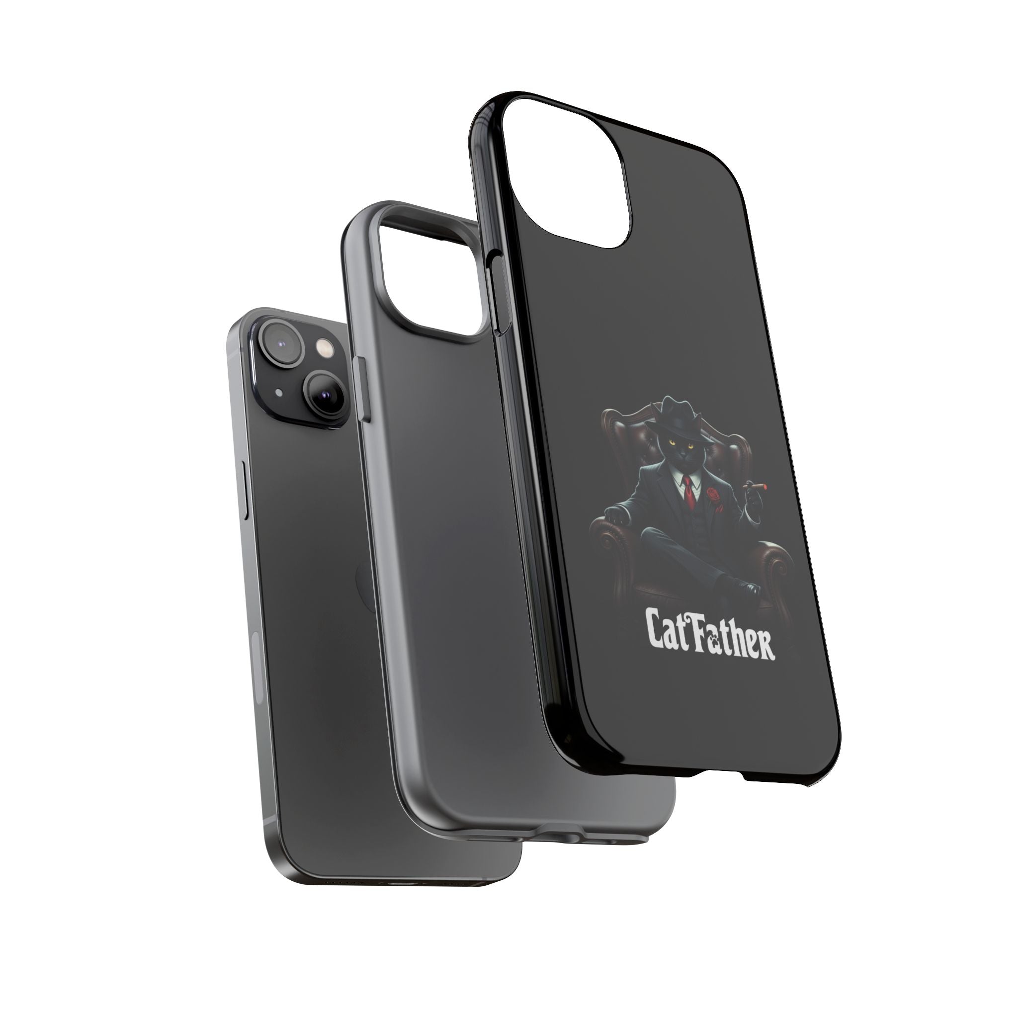 The CatFather Throne Case – Luxury Mafia Edition | Cinematic Power in Your Palm