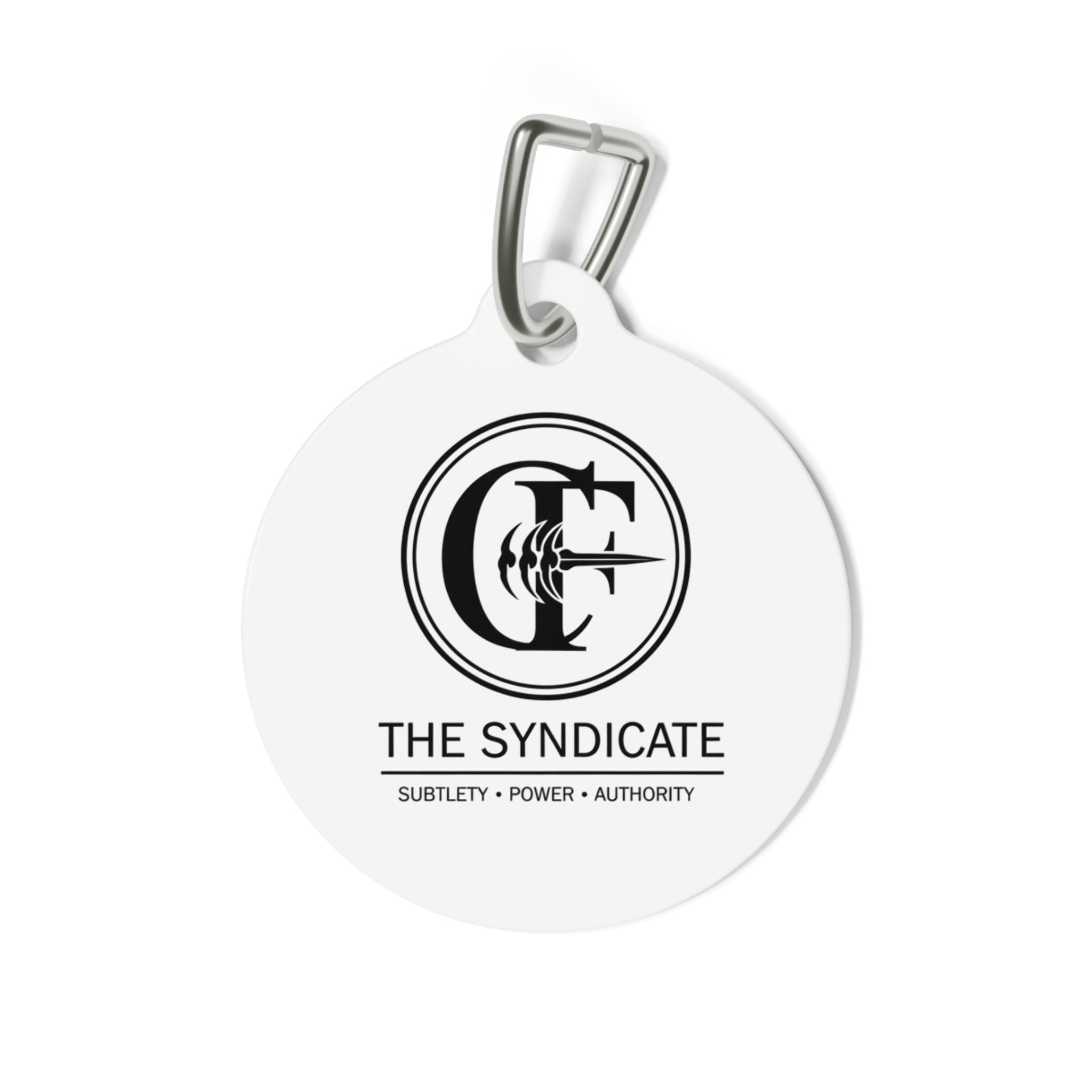 The CatFather™ “The Syndicate” Pet Tag — Silent Power Authority Edition