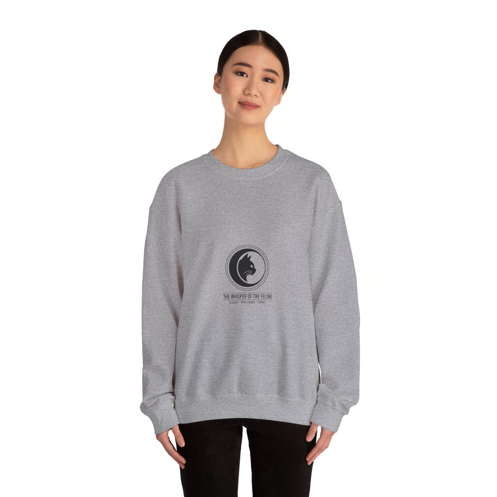 The Whisper of the Feline – Luxury Crewneck Sweatshirt | The CatFather Edition