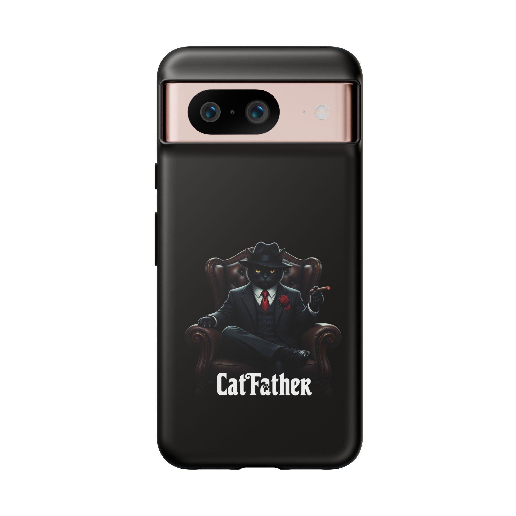The CatFather Throne Case – Luxury Mafia Edition | Cinematic Power in Your Palm
