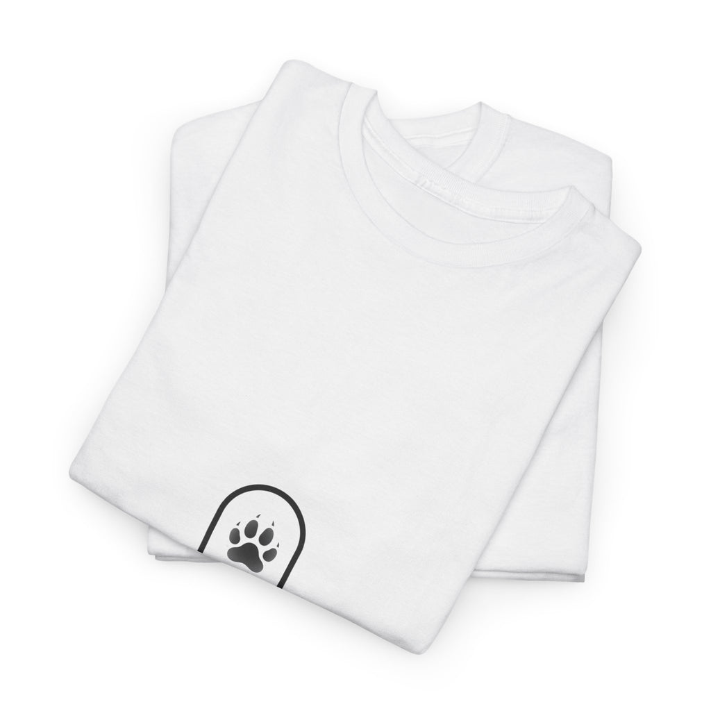 The Ghost Paw Imprint – Unisex Heavy Cotton Tee | The CatFather Legacy Collection