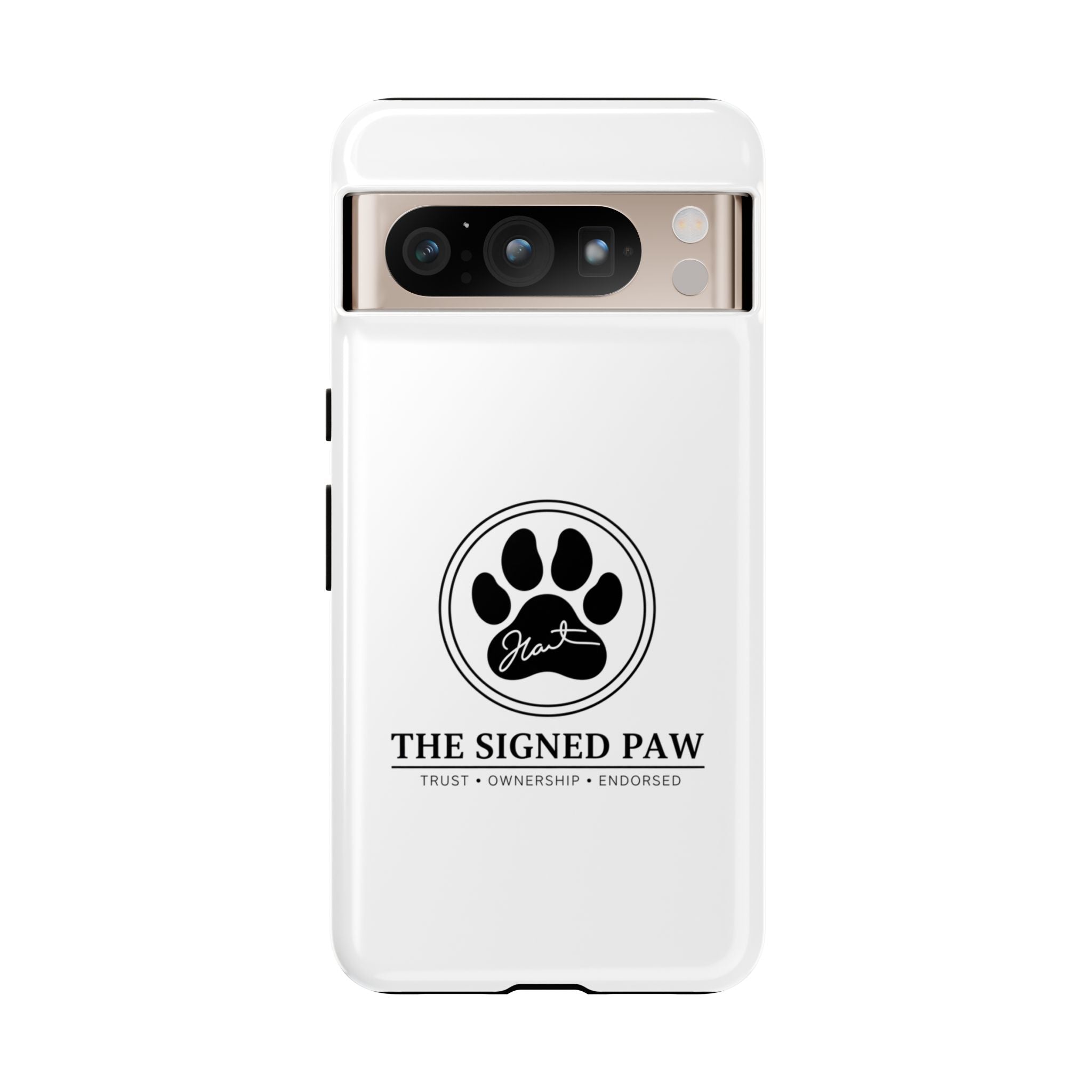 The Signed Paw – Premium Phone Case | CatFather Universe | Luxury Protective Cover