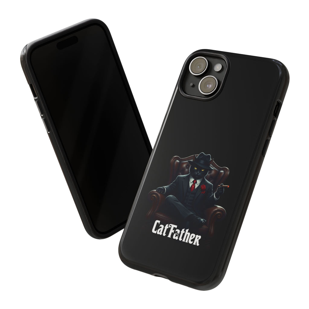 The CatFather Throne Case – Luxury Mafia Edition | Cinematic Power in Your Palm