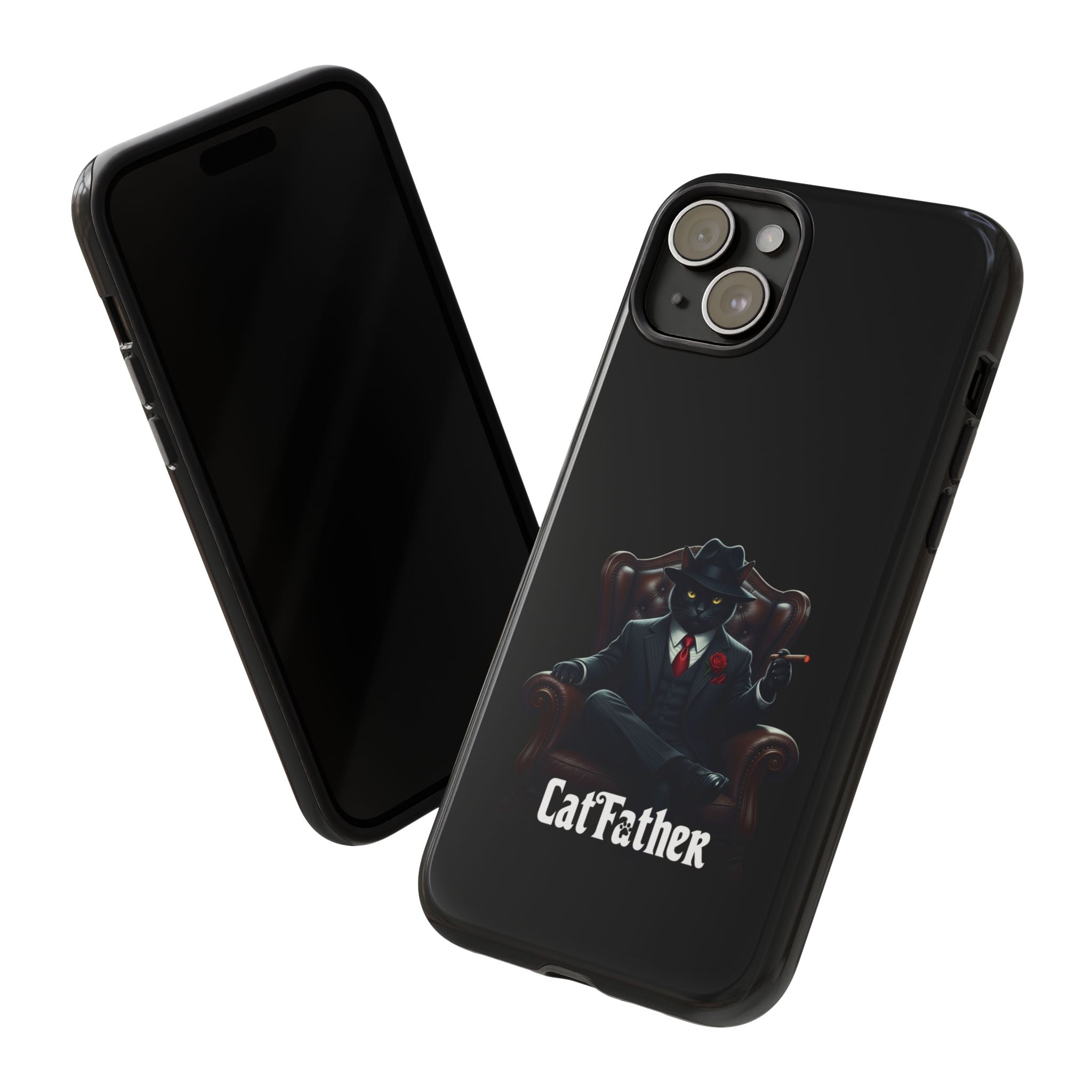 The CatFather Throne Case – Luxury Mafia Edition | Cinematic Power in Your Palm