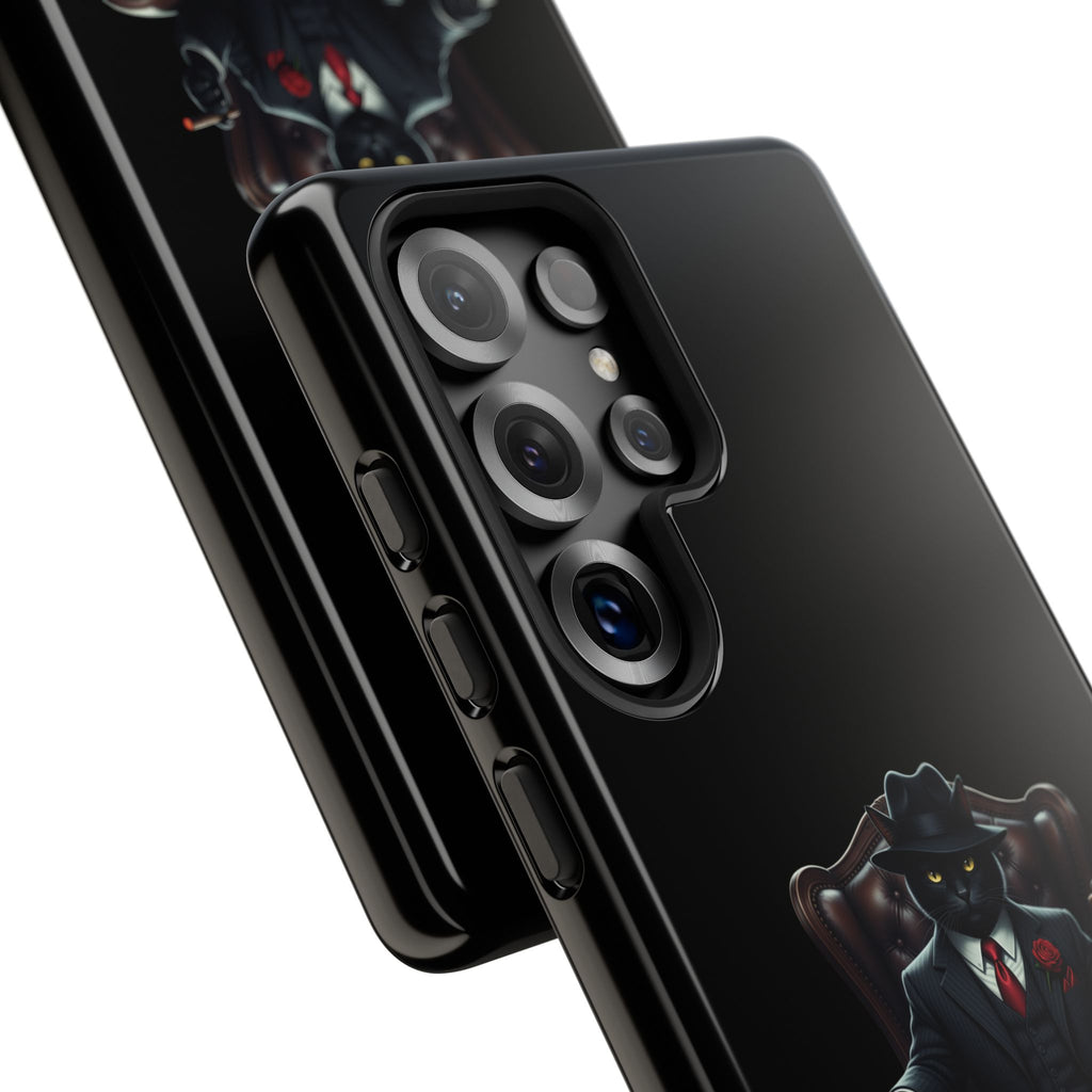 The CatFather Throne Case – Luxury Mafia Edition | Cinematic Power in Your Palm