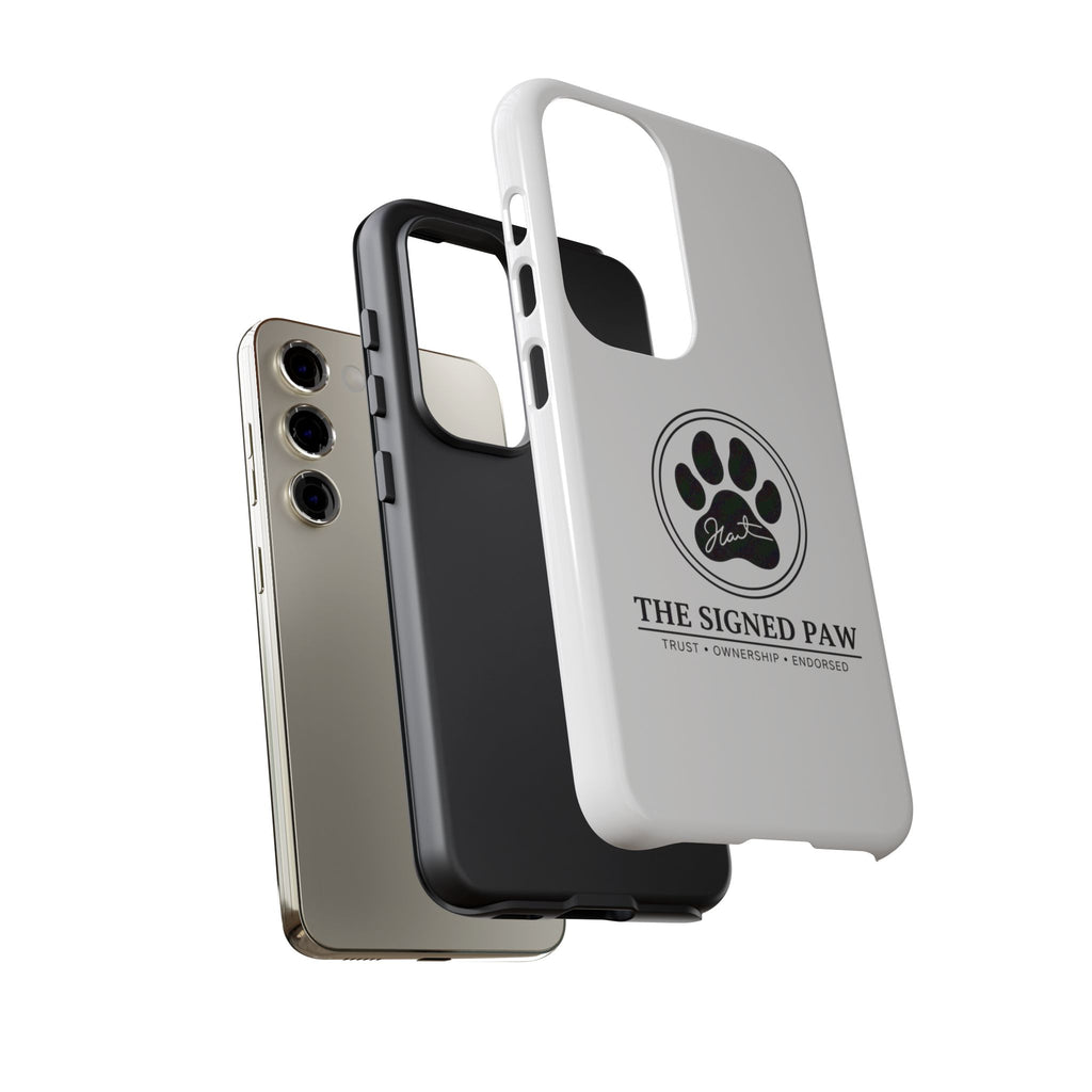 The Signed Paw – Premium Phone Case | CatFather Universe | Luxury Protective Cover