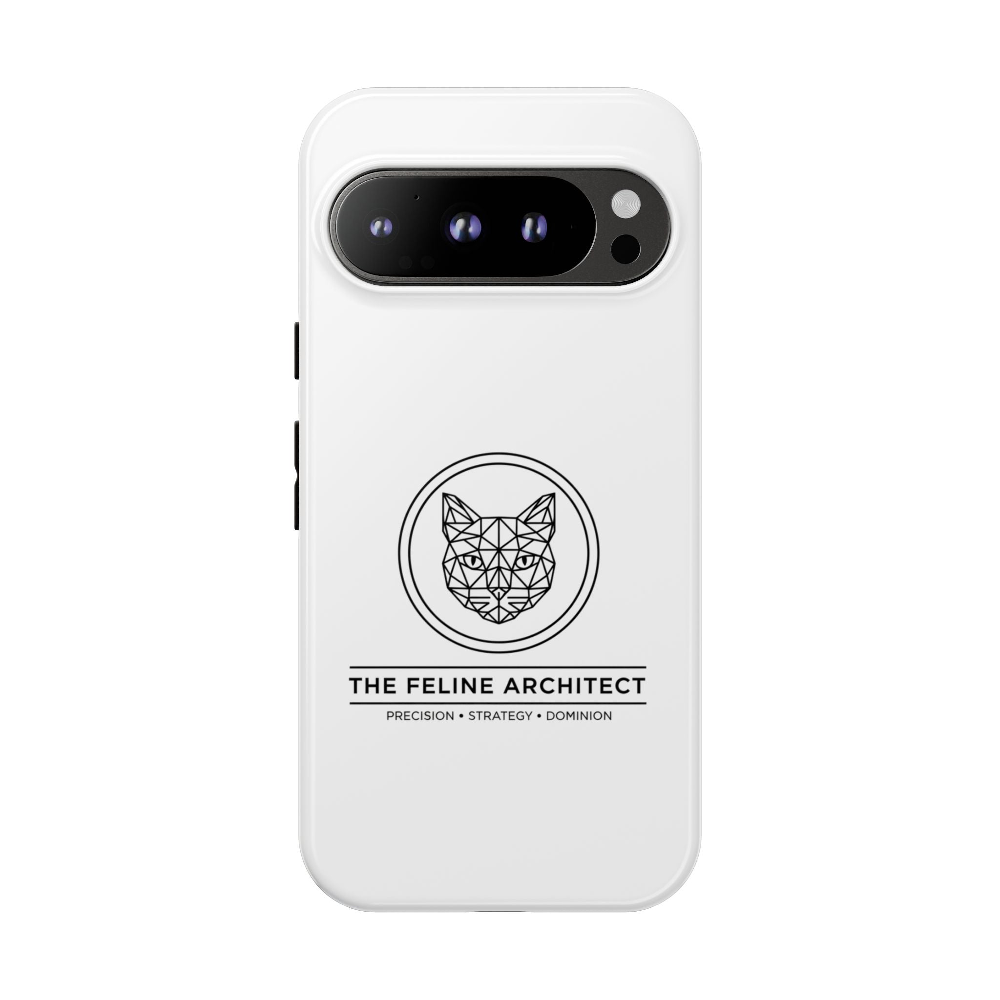 The Feline Architect Tough Case | CatFather Universe | Mastermind Edition