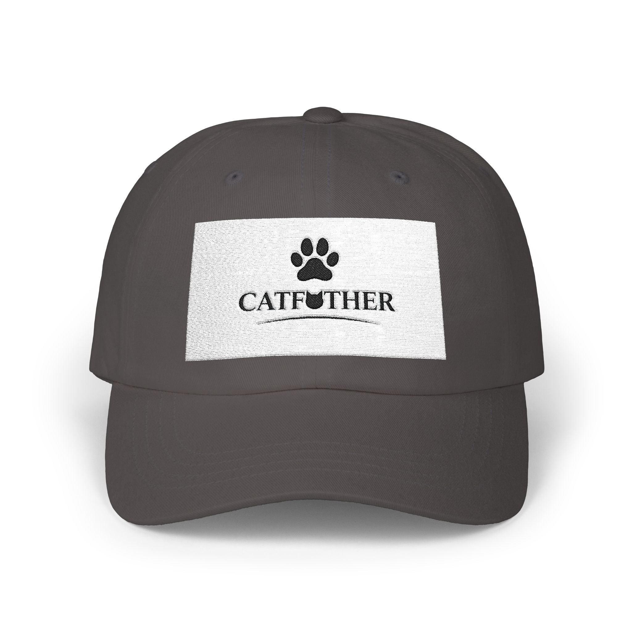 The CatFather – Classic Dad Cap | Signature Paw Edition