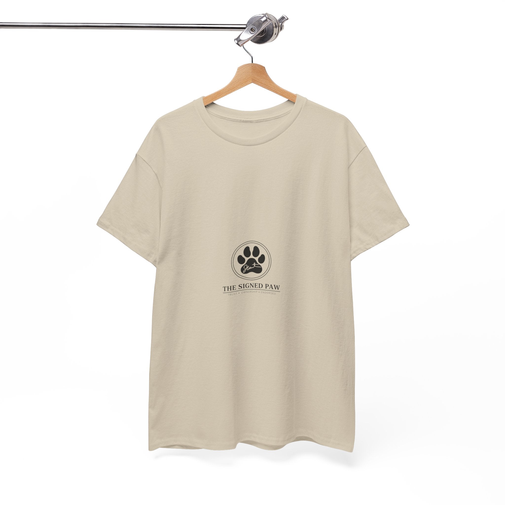 The Signed Paw T-Shirt | CatFather Universe | Luxury Minimal Streetwear