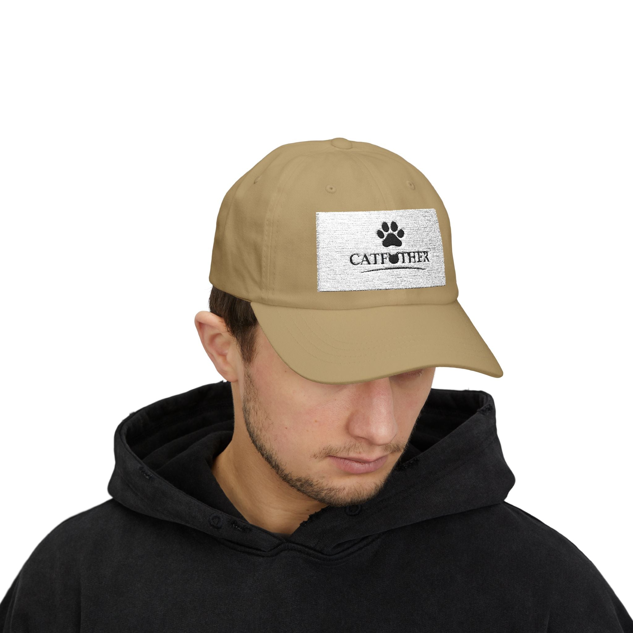 The CatFather – Classic Dad Cap | Signature Paw Edition