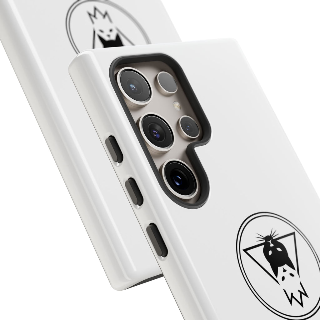 The Reflected Feline Nexus – Luxury Phone Case | The CatFather Collection