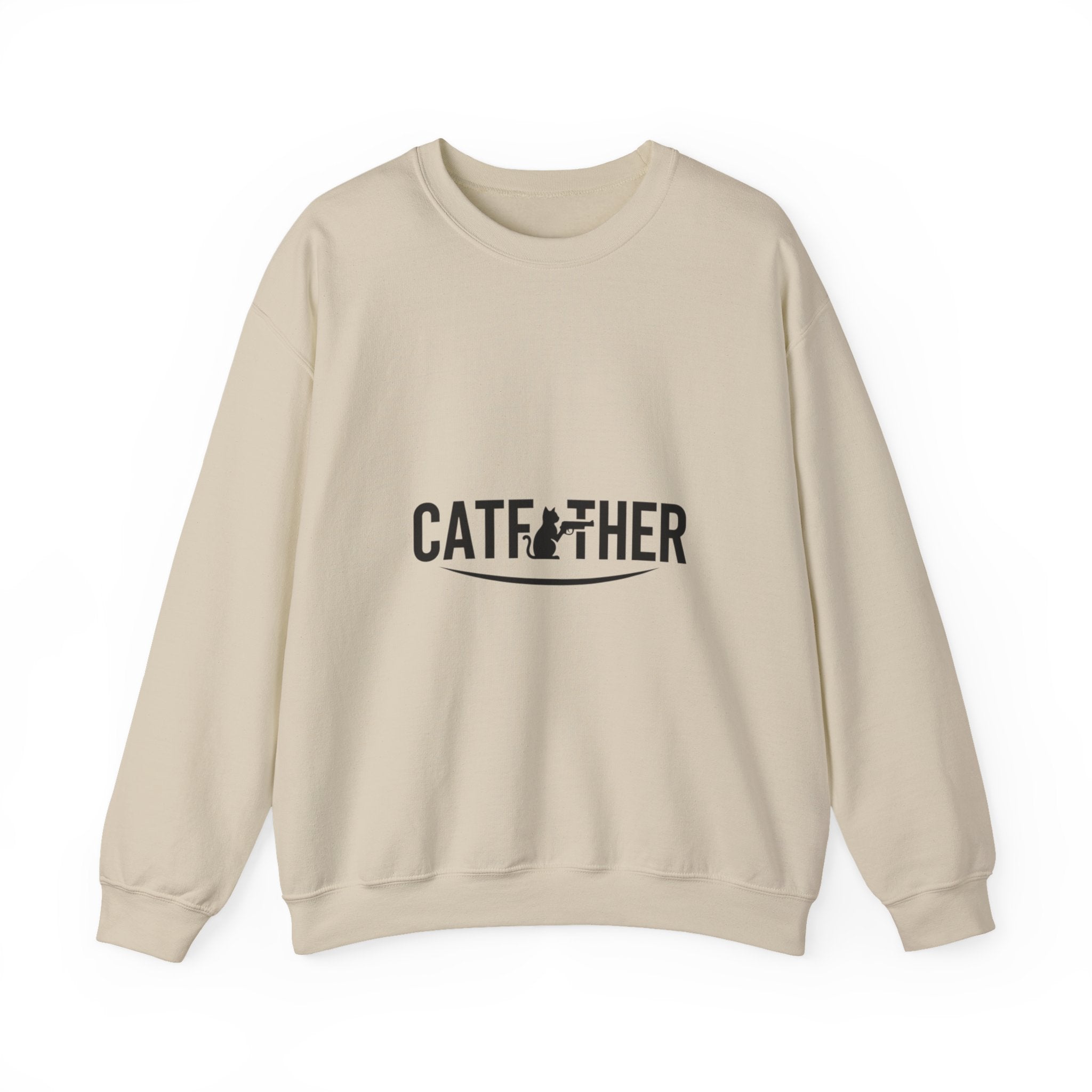 The CatFather – Unisex Crewneck Sweatshirt | Syndicate Core Edition