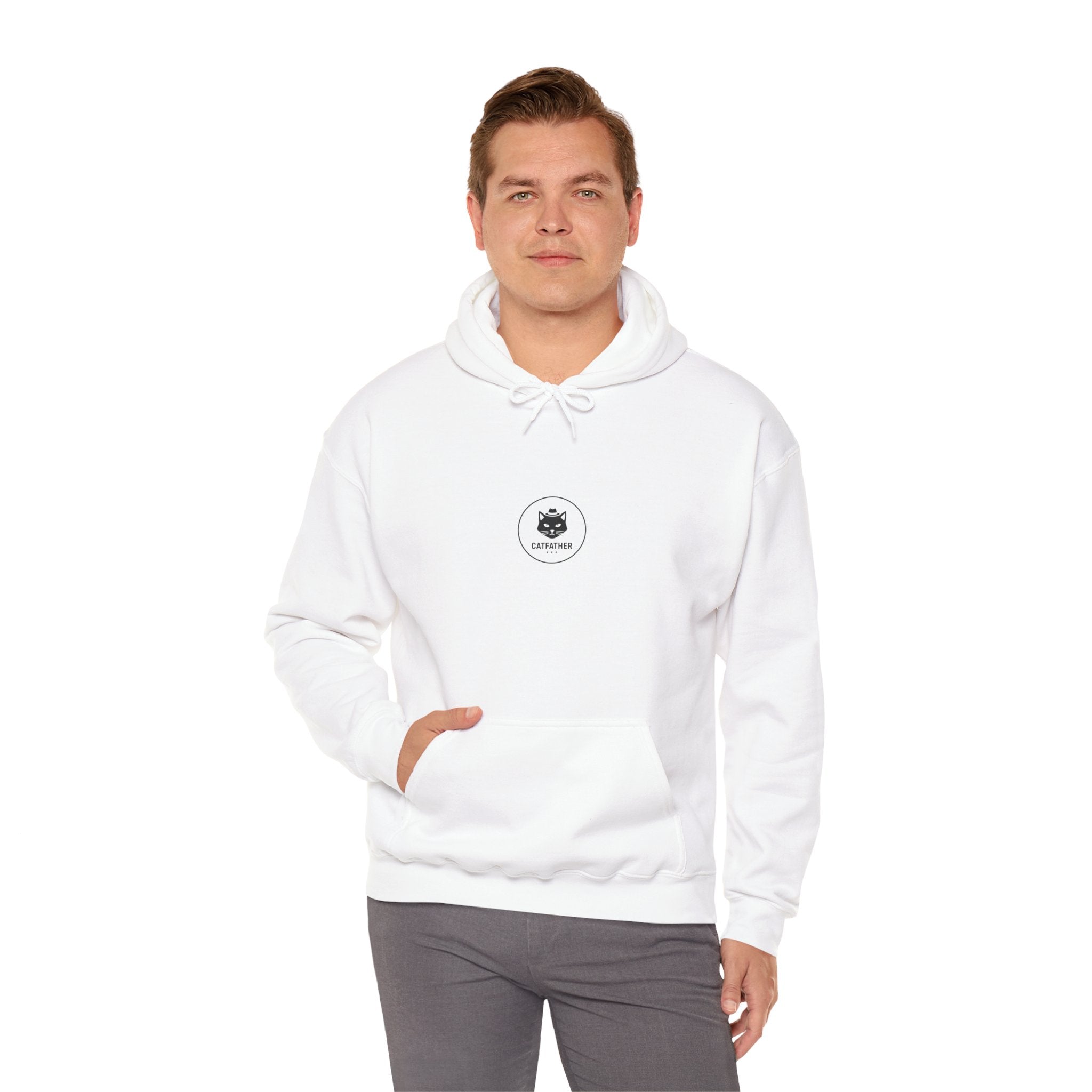 The CatFather – Minimalist Mafia Hoodie | Syndicate Core Edition