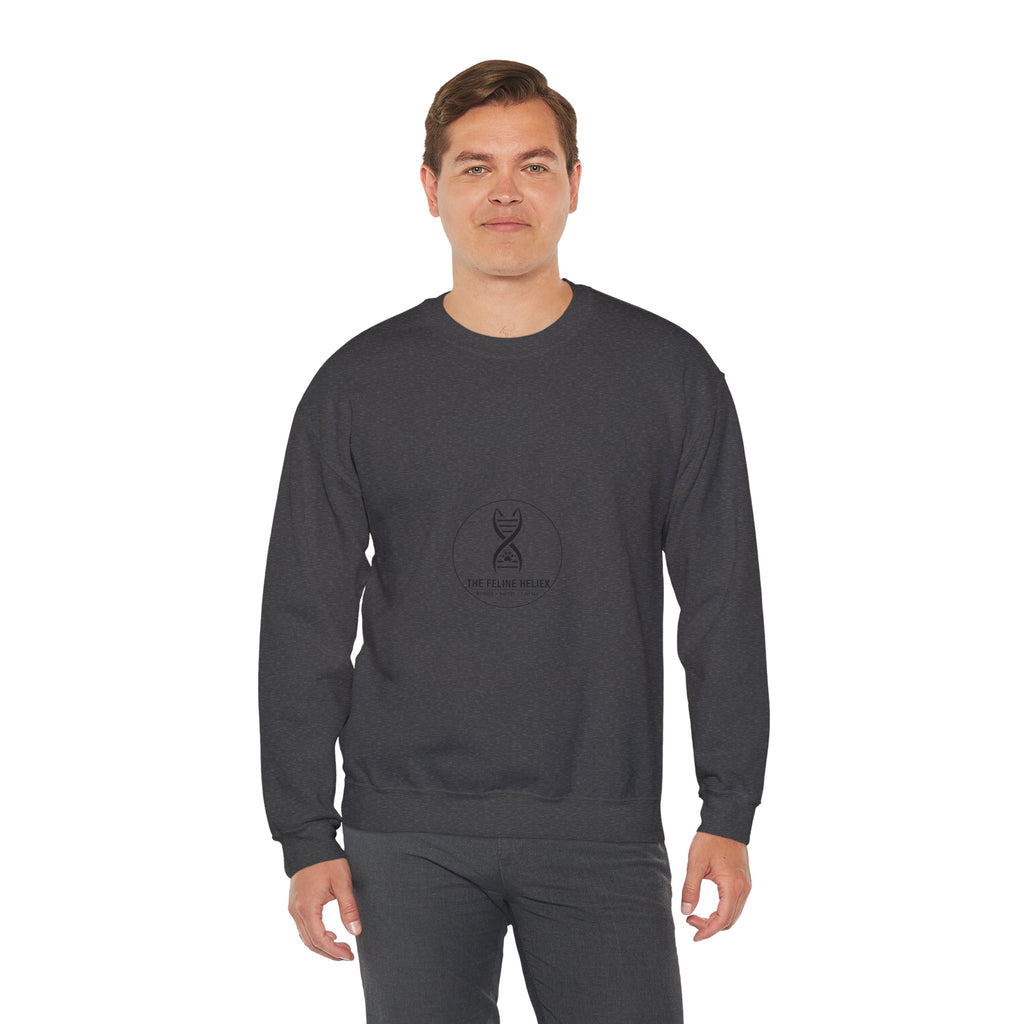 The Feline Heliex – Genetic Legacy Crewneck Sweatshirt | The CatFather Genetic Division
