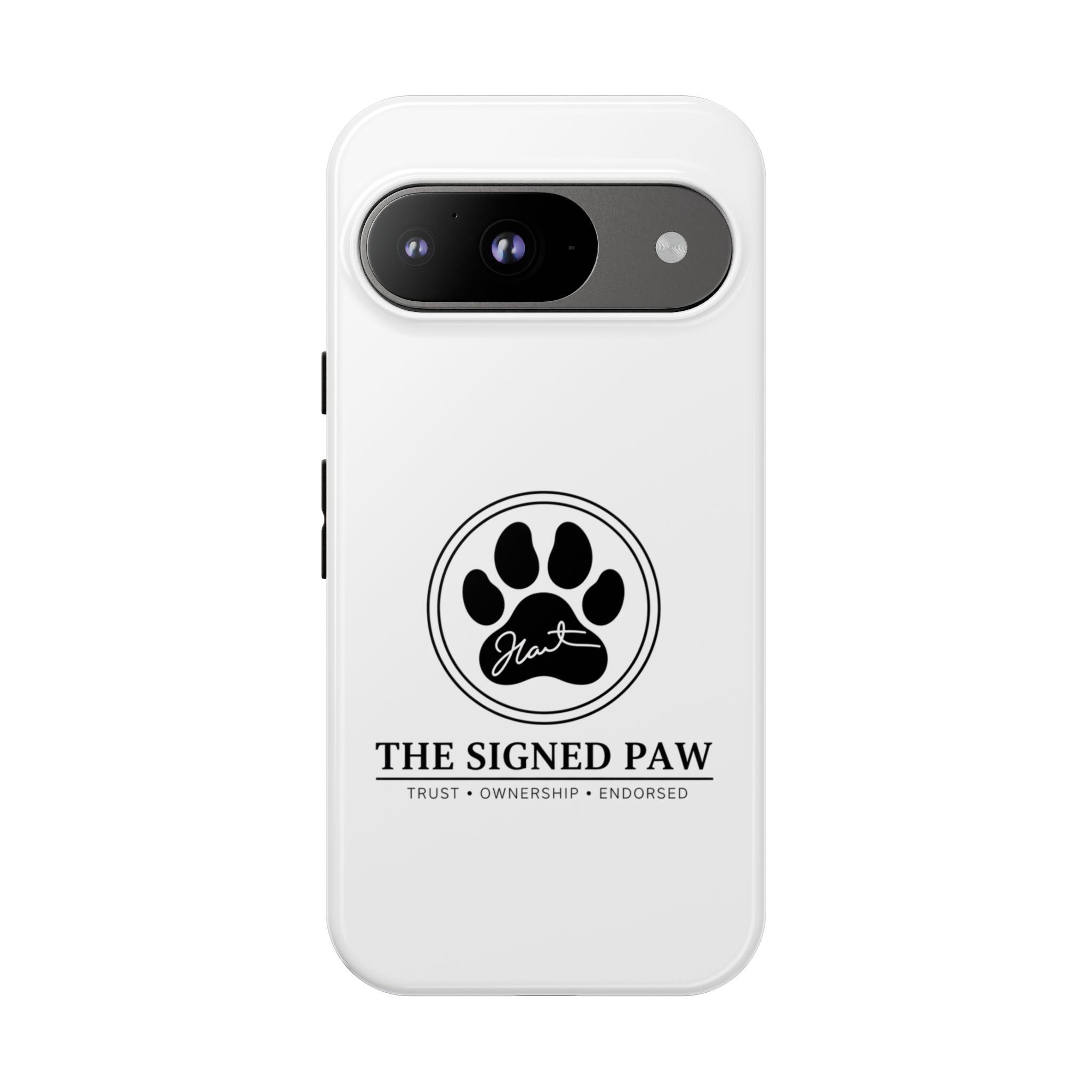 The Signed Paw – Premium Phone Case | CatFather Universe | Luxury Protective Cover