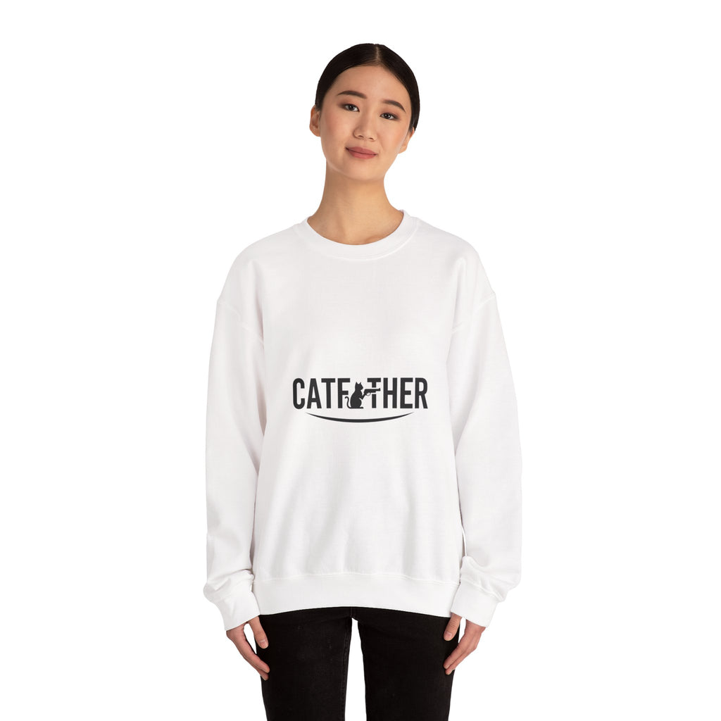 The CatFather – Unisex Crewneck Sweatshirt | Syndicate Core Edition