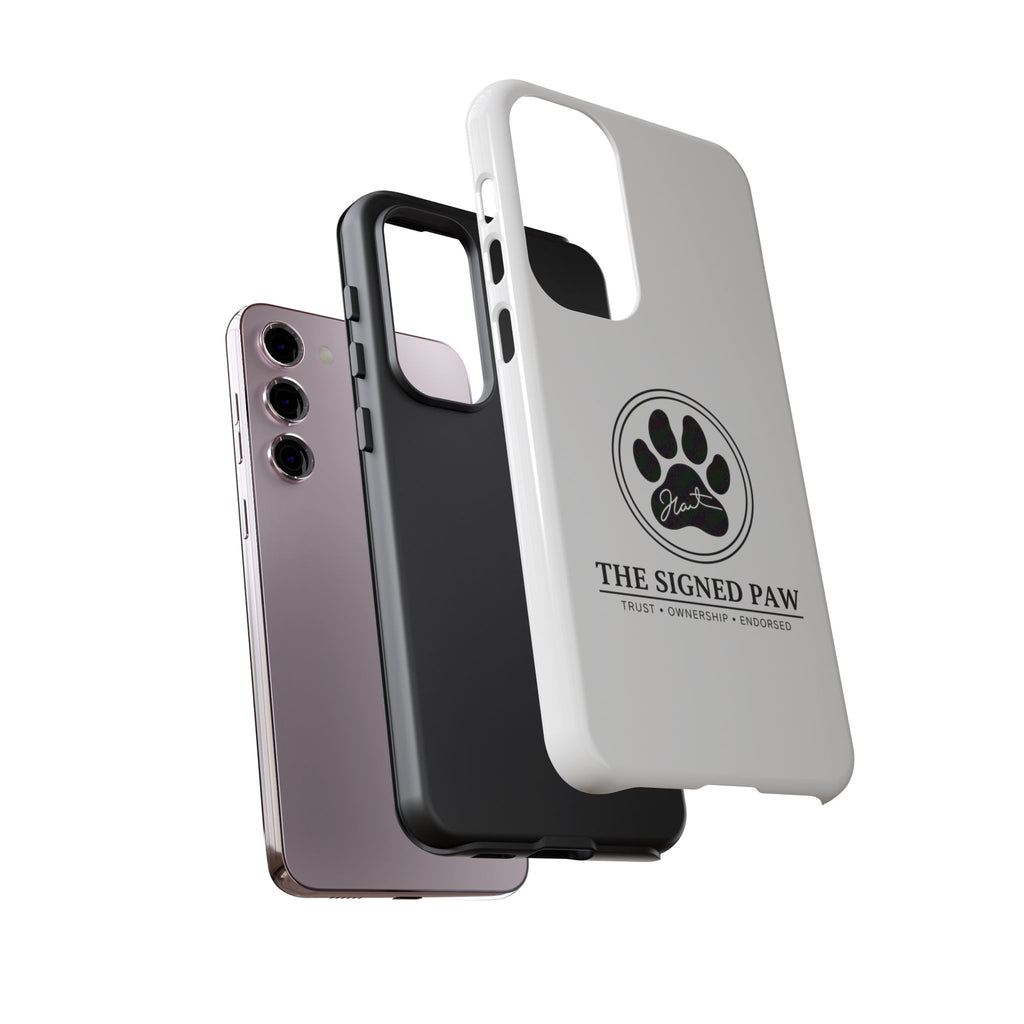 The Signed Paw – Premium Phone Case | CatFather Universe | Luxury Protective Cover