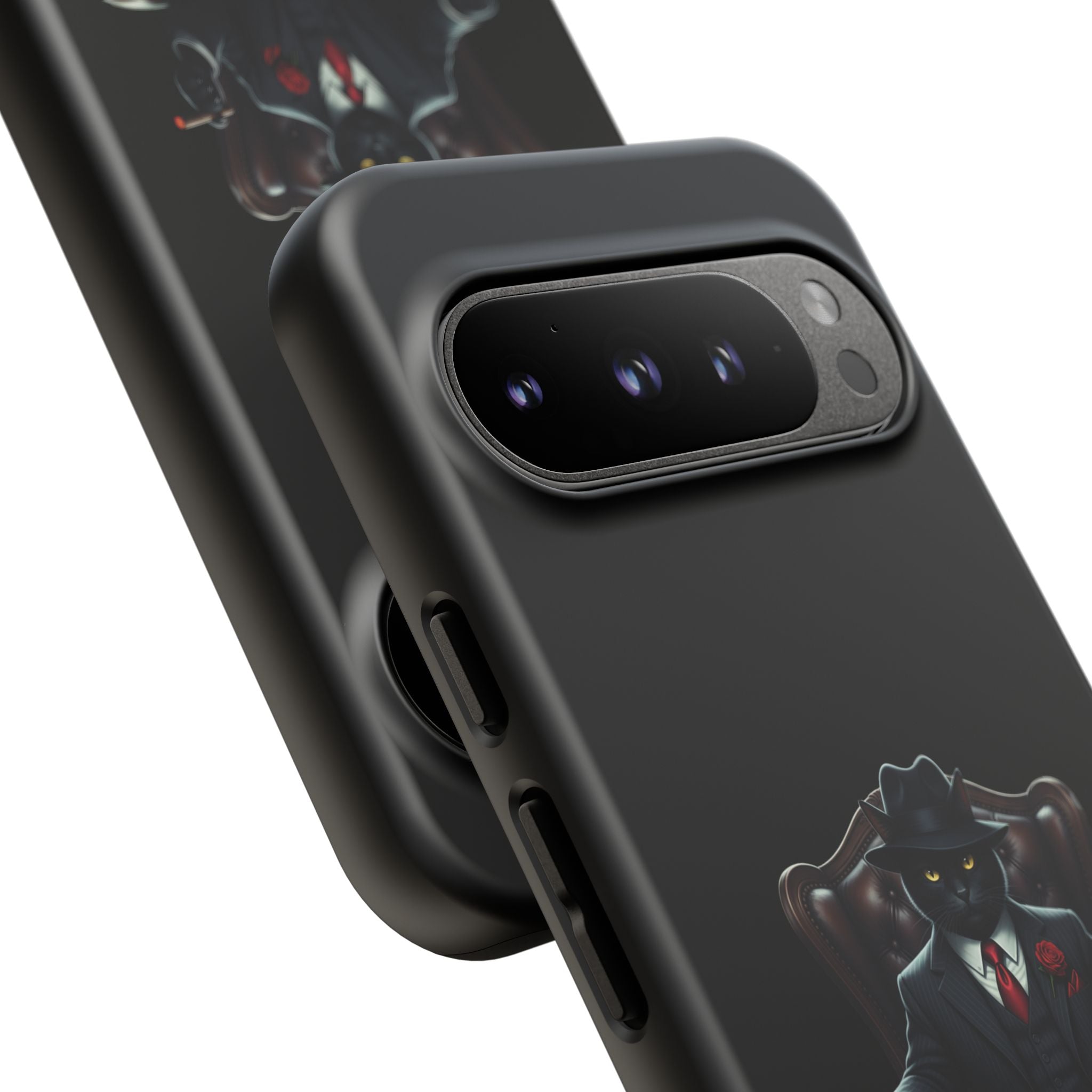 The CatFather Throne Case – Luxury Mafia Edition | Cinematic Power in Your Palm