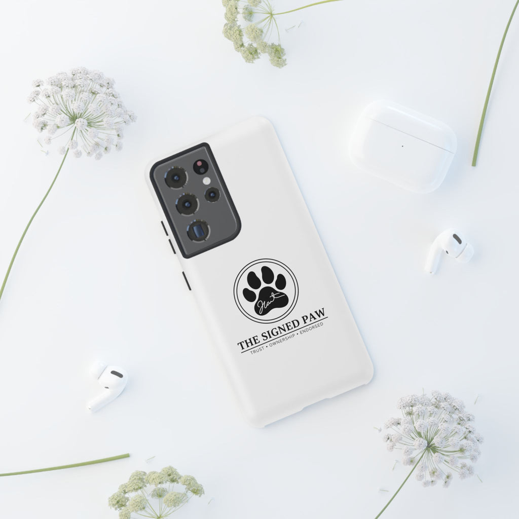 The Signed Paw – Premium Phone Case | CatFather Universe | Luxury Protective Cover