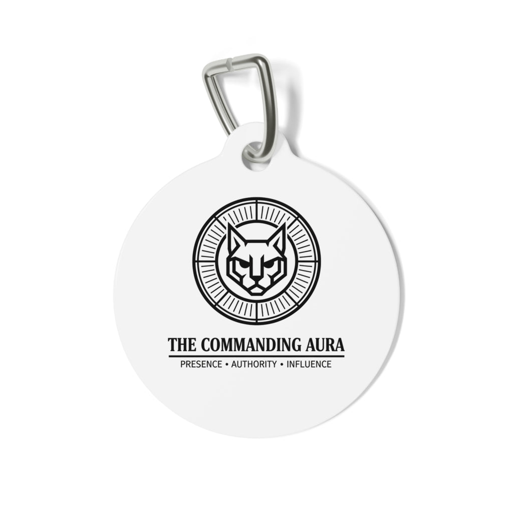 The CatFather™ “The Commanding Aura” Pet Tag — Presence. Authority. Influence.