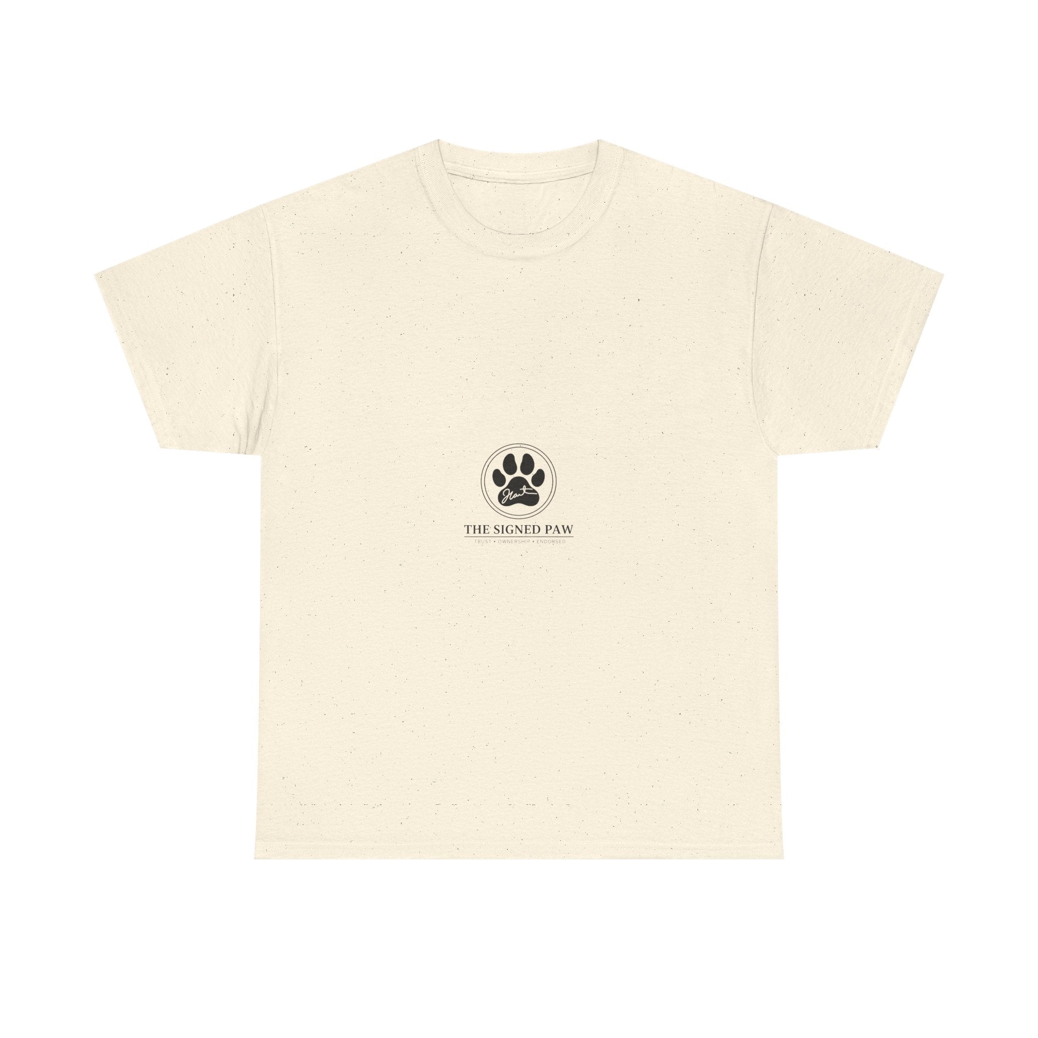 The Signed Paw T-Shirt | CatFather Universe | Luxury Minimal Streetwear
