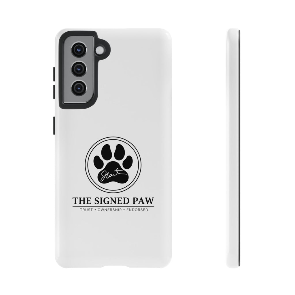 The Signed Paw – Premium Phone Case | CatFather Universe | Luxury Protective Cover
