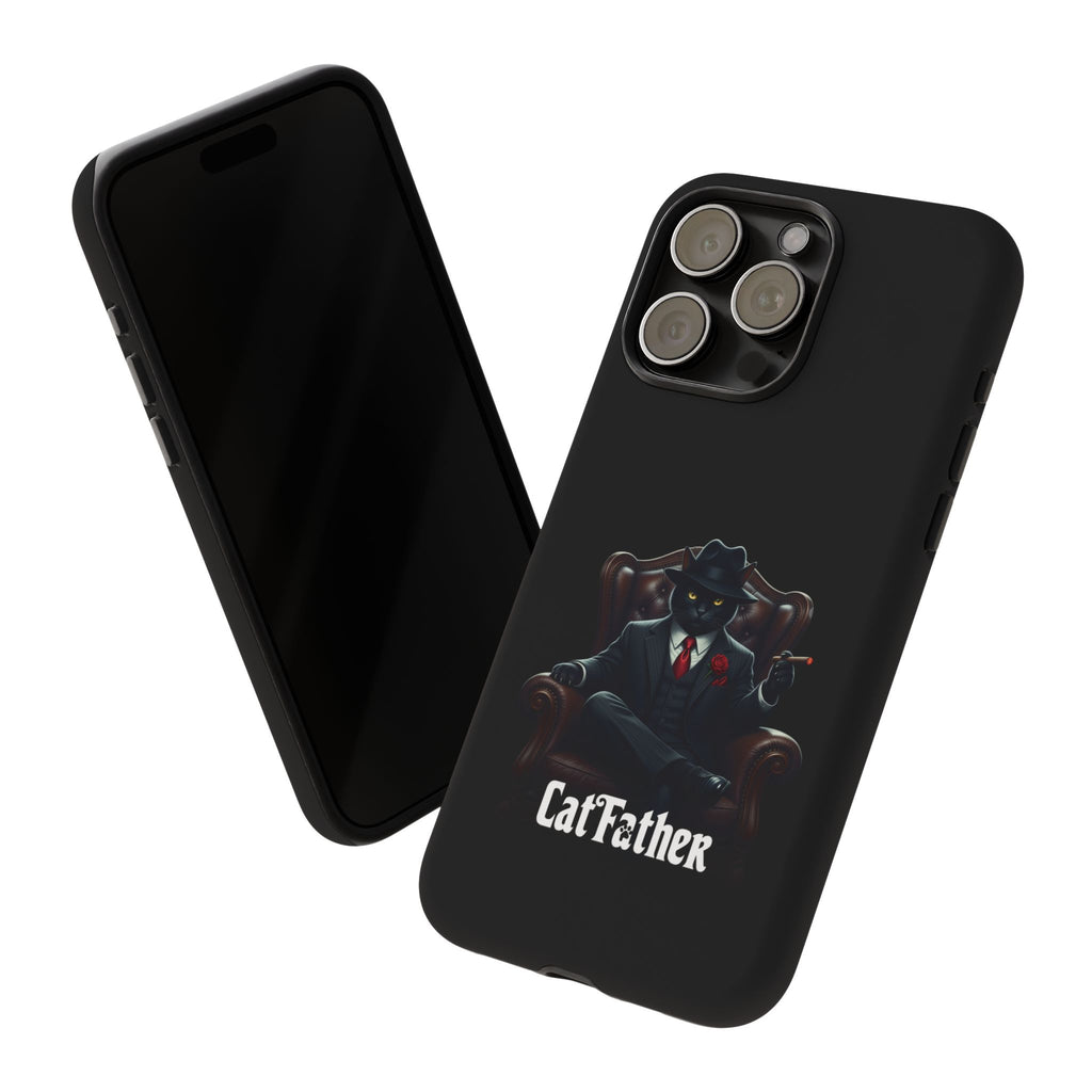 The CatFather Throne Case – Luxury Mafia Edition | Cinematic Power in Your Palm