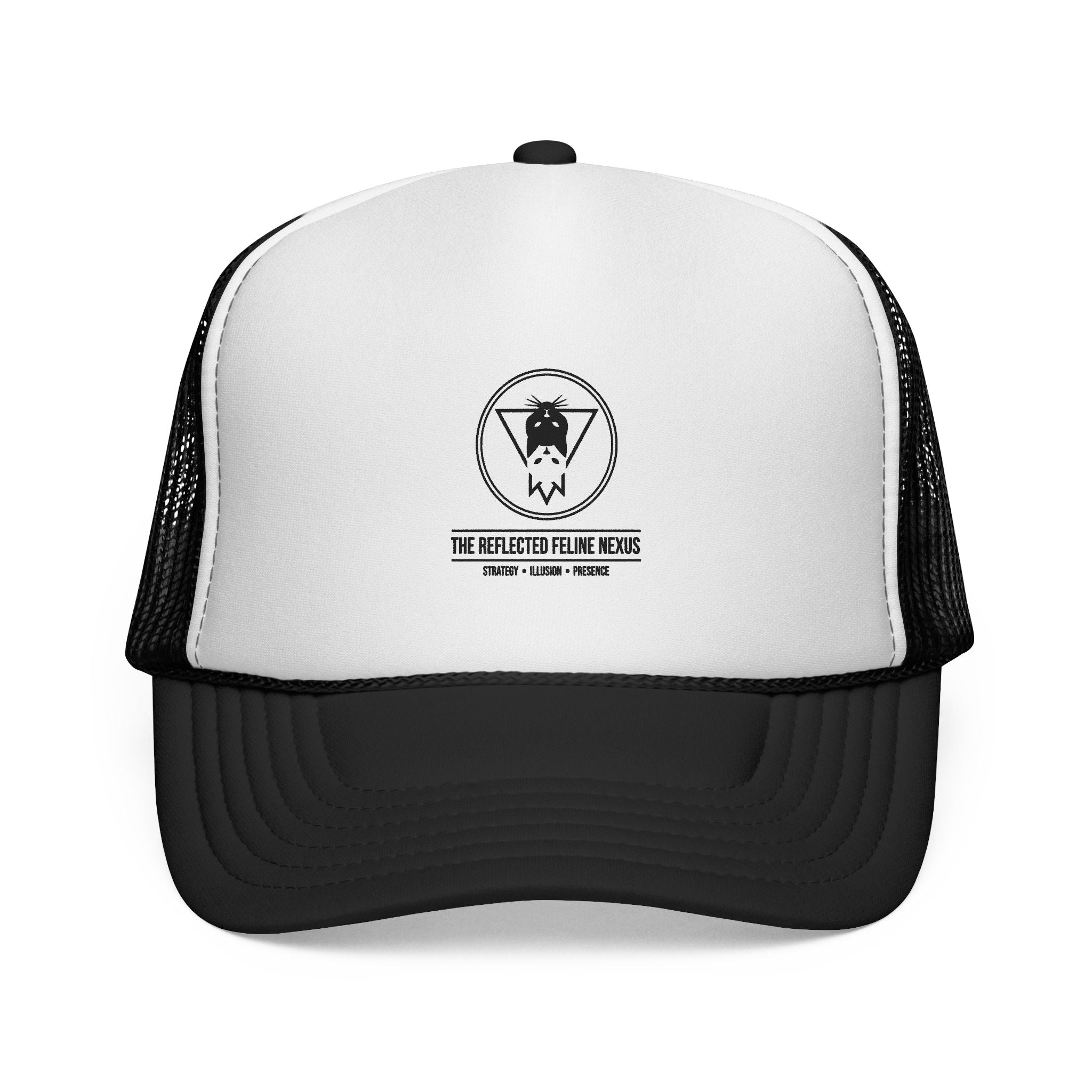 The Reflected Feline Nexus – Trucker Cap | The CatFather Philosopher Division