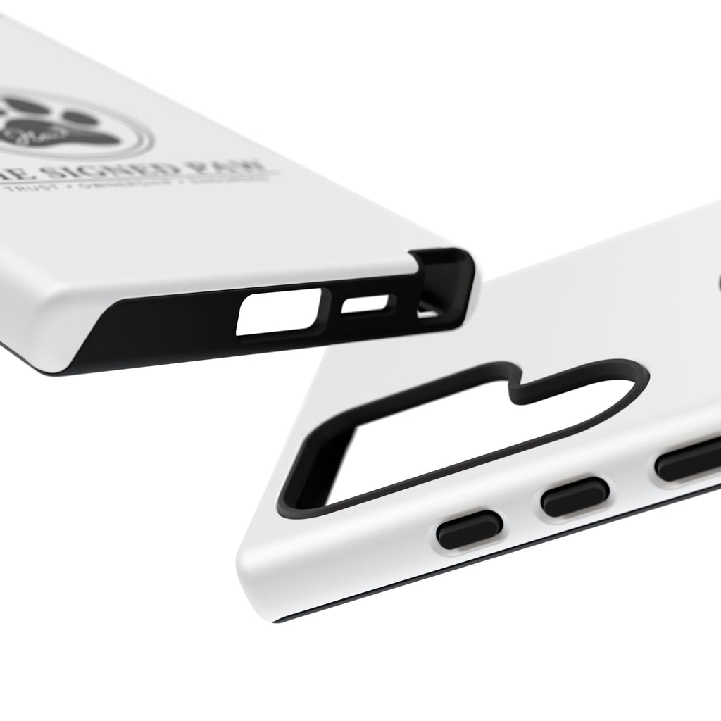 The Signed Paw – Premium Phone Case | CatFather Universe | Luxury Protective Cover