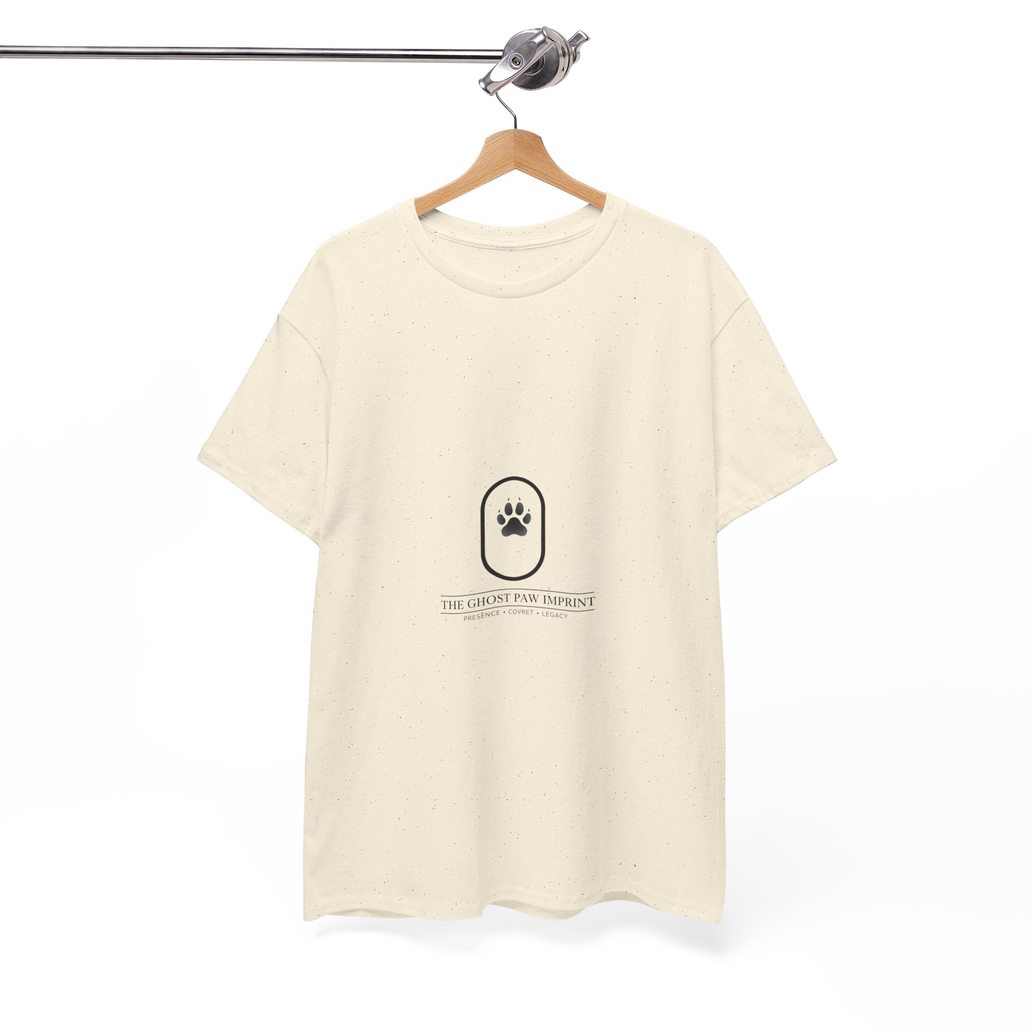 The Ghost Paw Imprint – Unisex Heavy Cotton Tee | The CatFather Legacy Collection